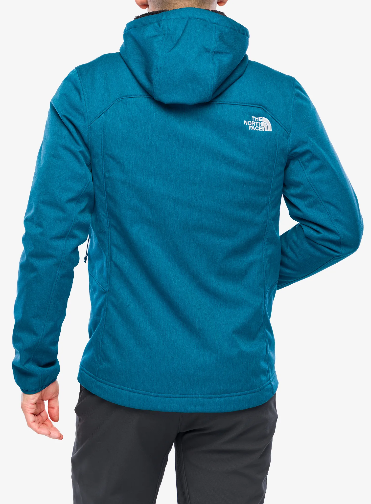 The North Face Quest Hooded Softshell Softshell kabát - mineral ink dark heather