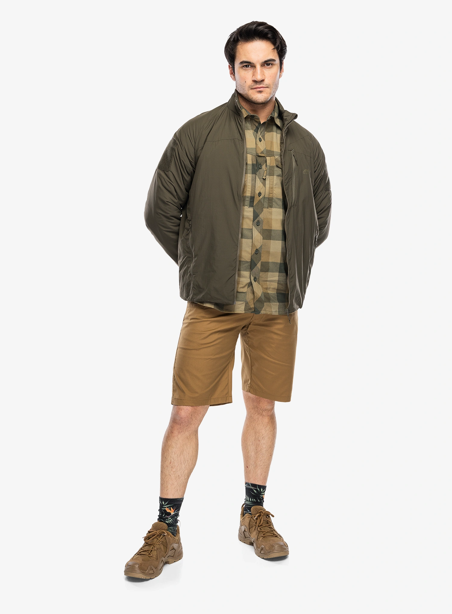 Helikon-Tex Wolfhound Lite Taktikai kabát - taiga green