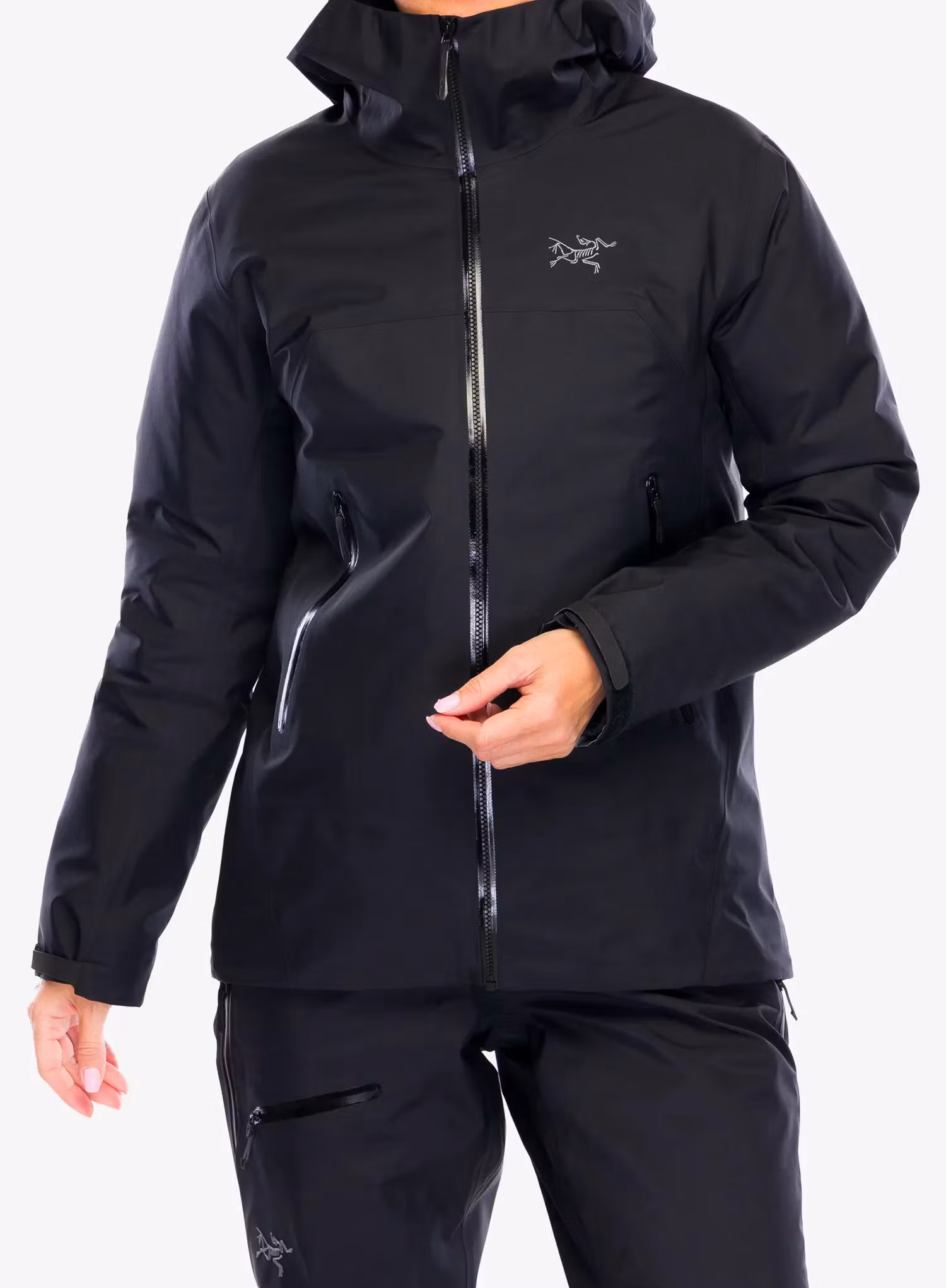 Arcteryx Beta Jacket Női esőkabát - black/black