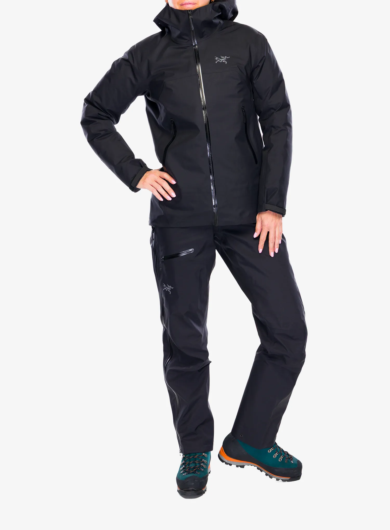 Arcteryx Beta Jacket Női esőkabát - black/black
