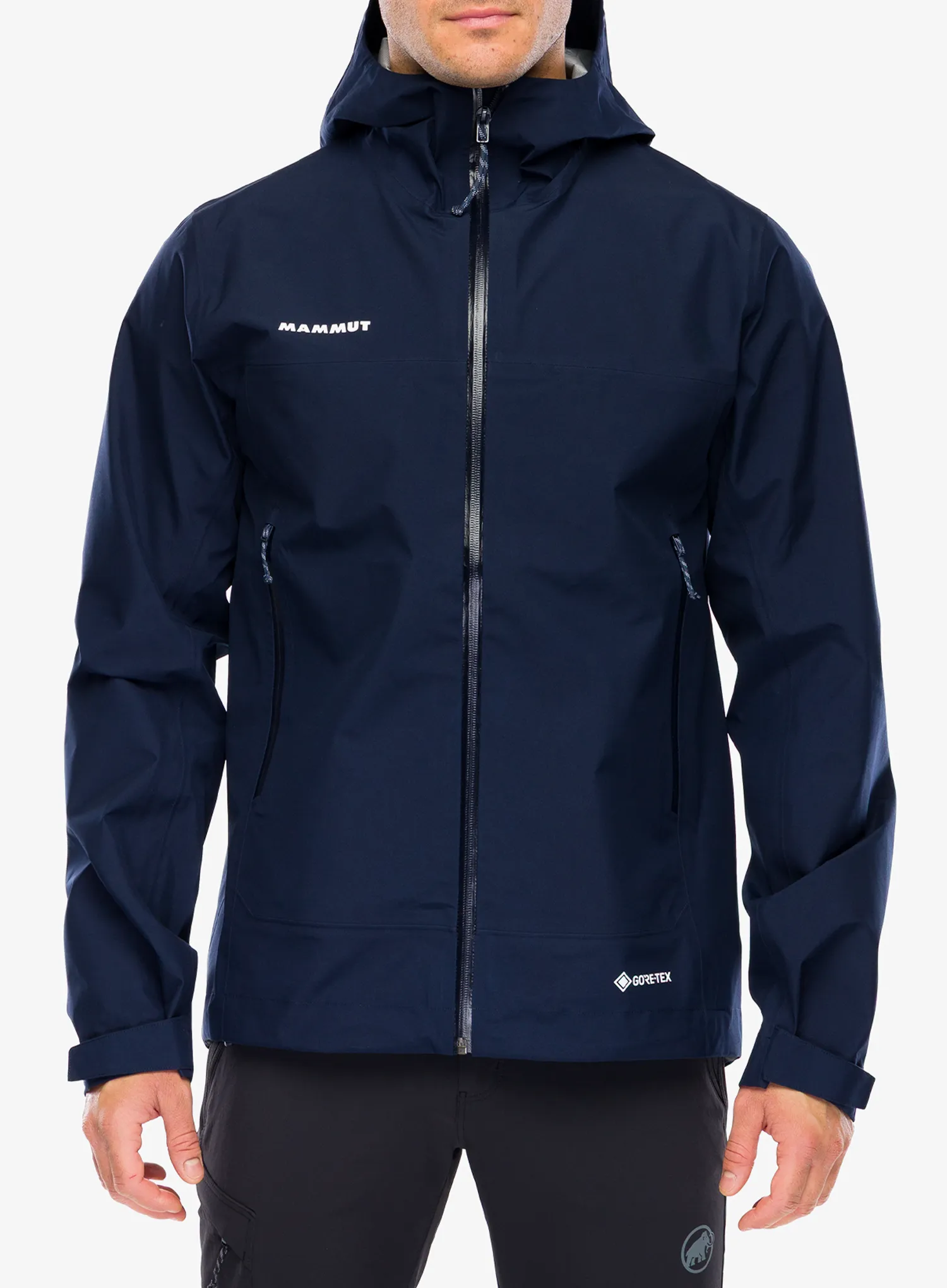 Mammut Crater Light HS Hooded Jacket Esőkabát - marine