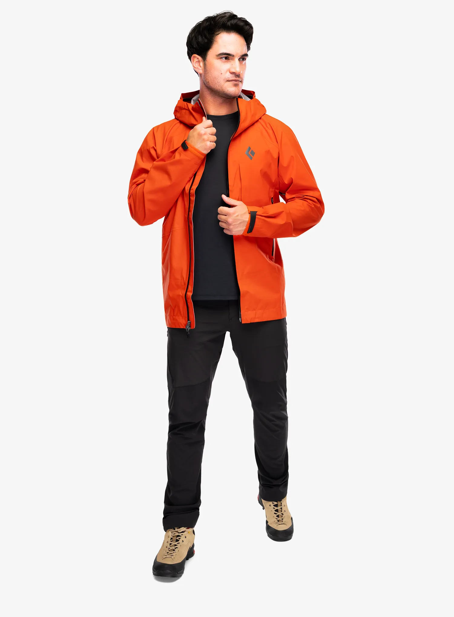 Black Diamond Highline Stretch Shell Esőkabát - octane