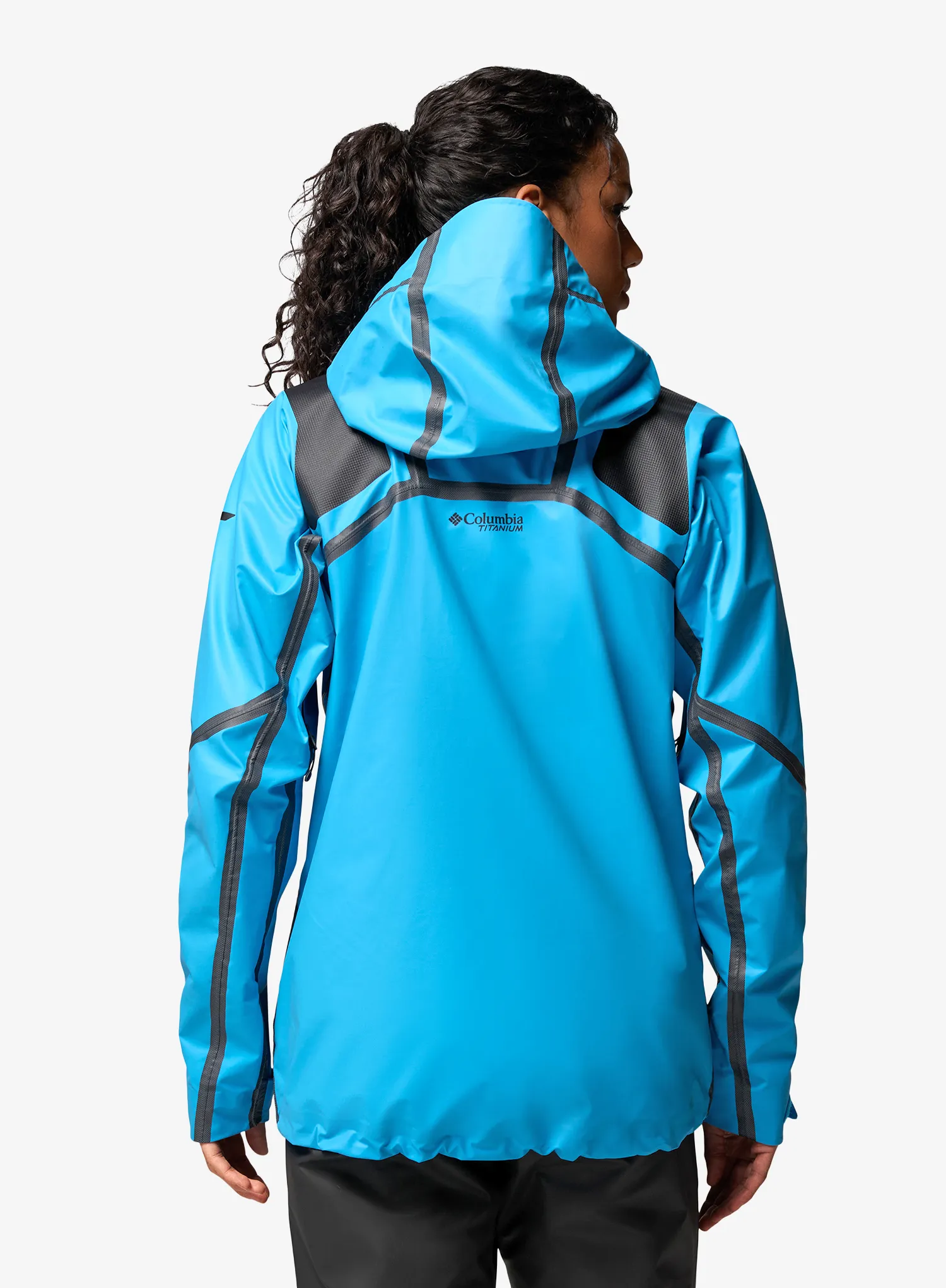 Columbia Whistler Peak Shell Női esőkabát - compass blue