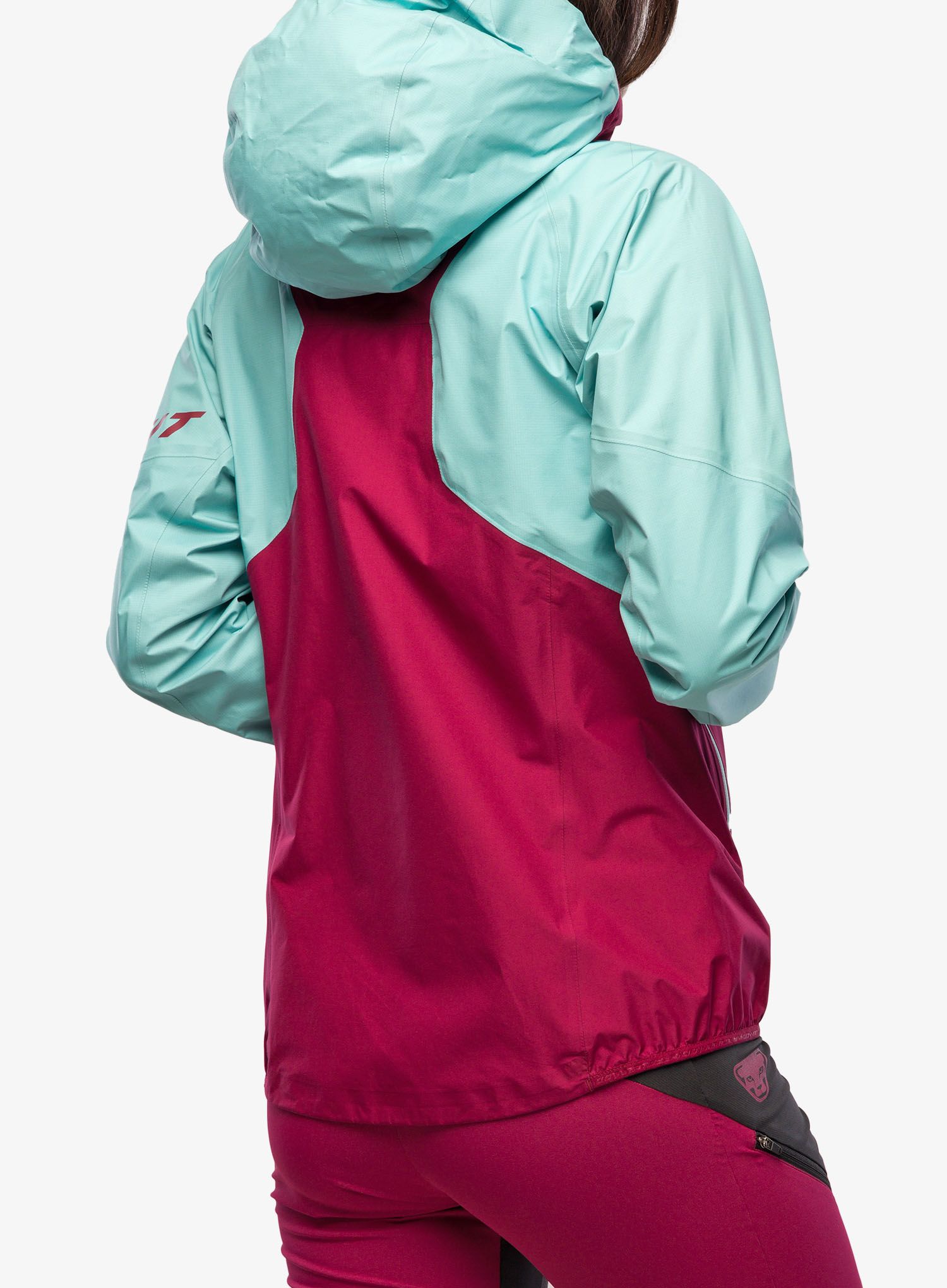 Dynafit Transalper GTX Jacket  Női Esőkabát - marine blue/beet red