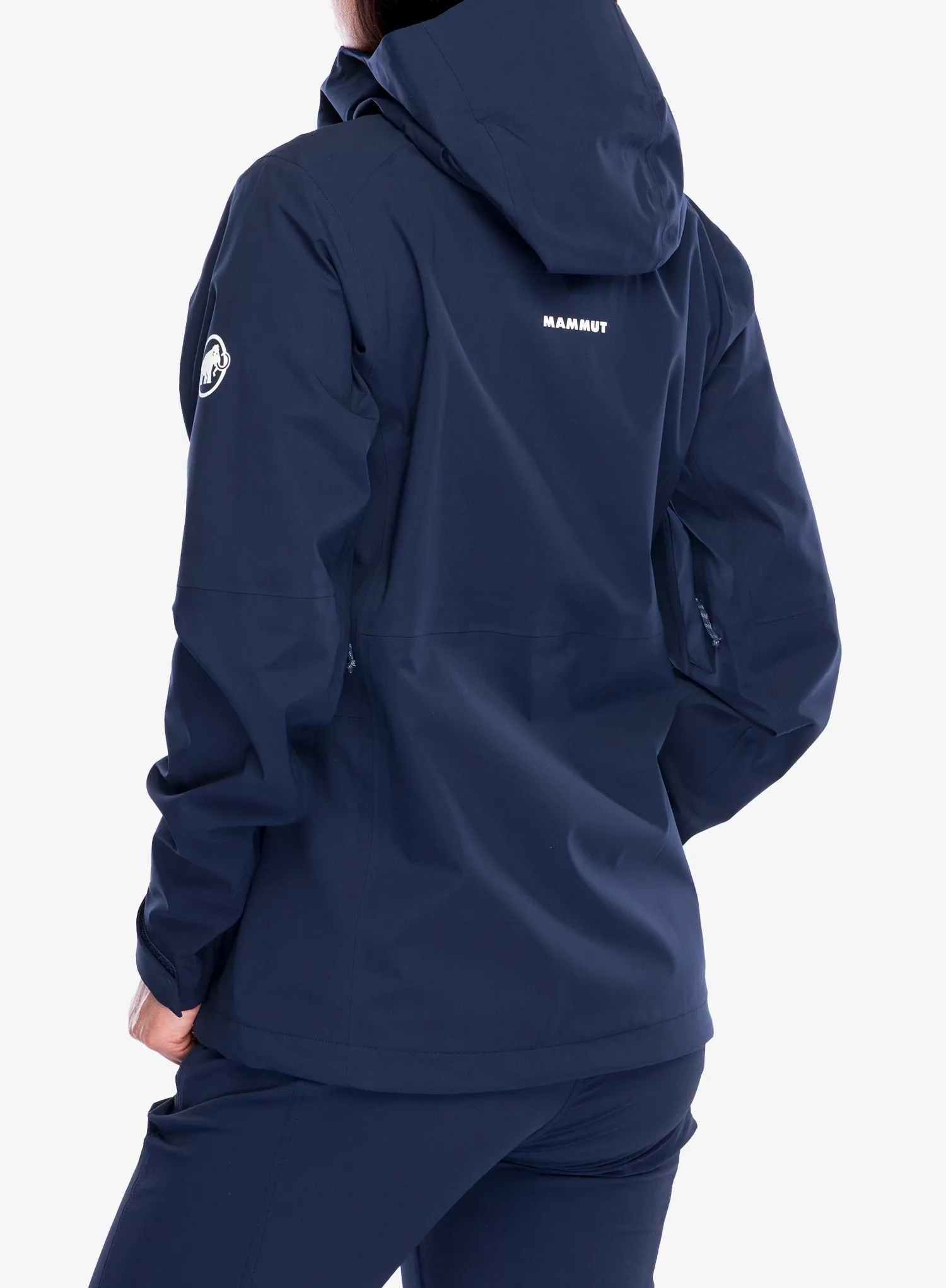Mammut Linard Guide HS Hooded Jacket Női esőkabát - marine