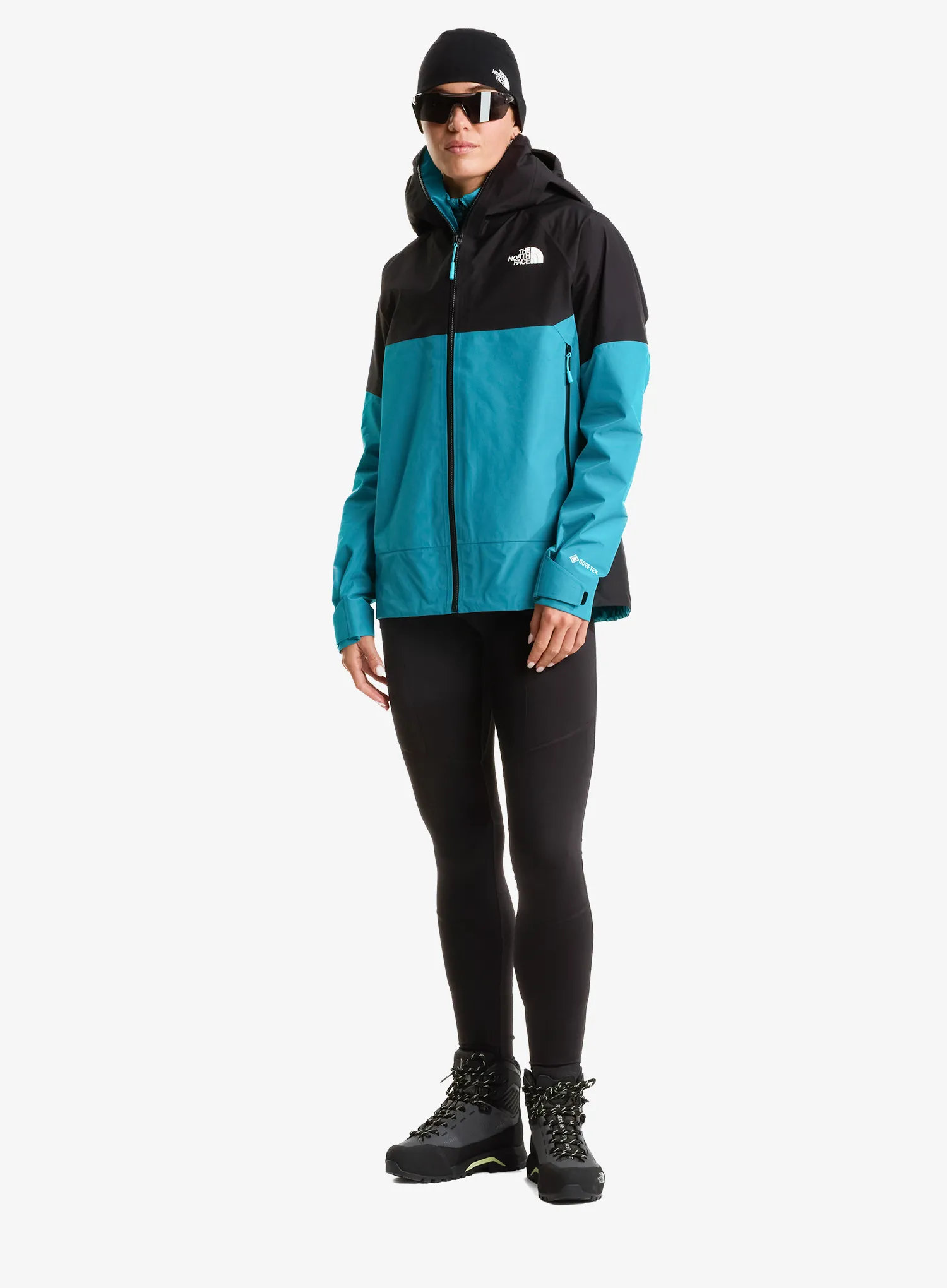 The North Face GTX Jazzi Jacket Női esőkabát - deep teal/tnf black