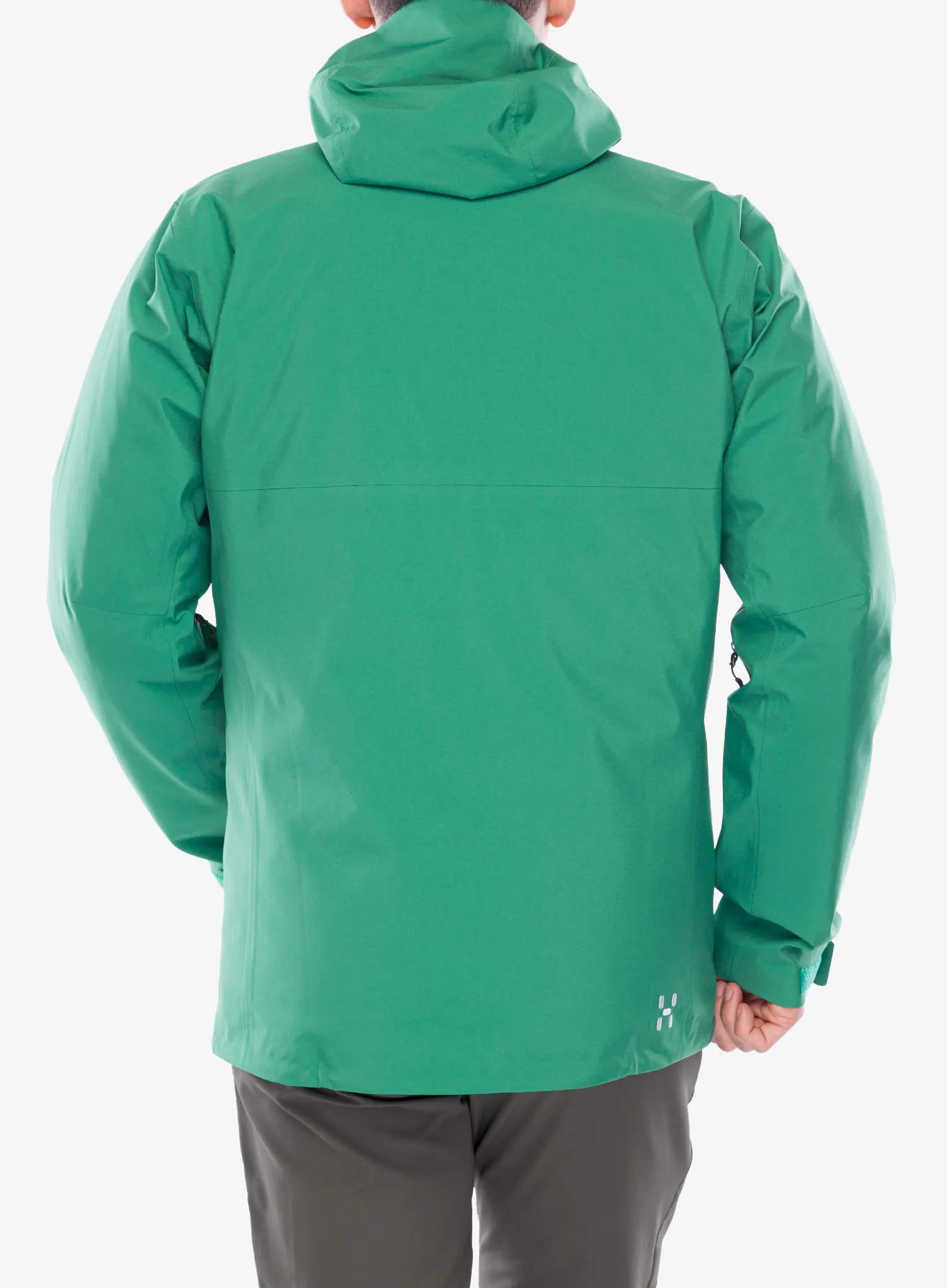Haglofs Front Proof Jacket Esőkabát - dk jelly green