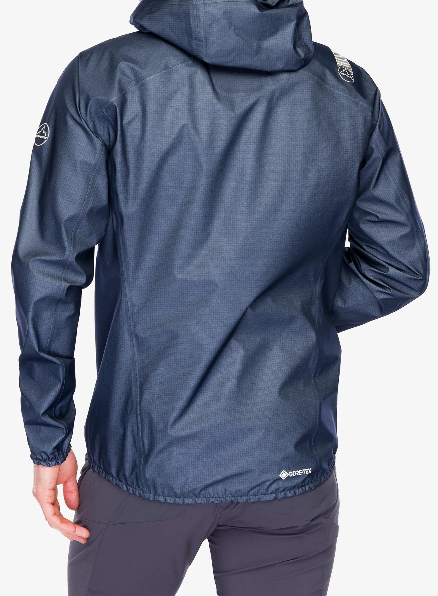 La Sportiva Aequilibrium Lite GTX Jacket Esőkabát - night sky/chalk