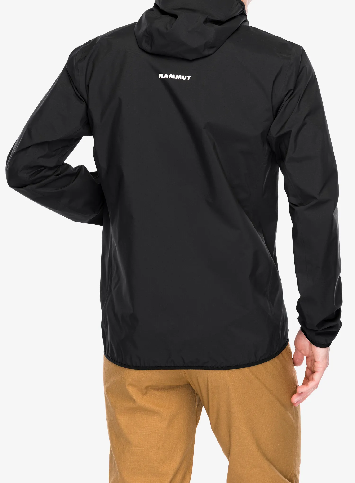Mammut Ducan Light HS Hooded Jacket Esőkabát - black