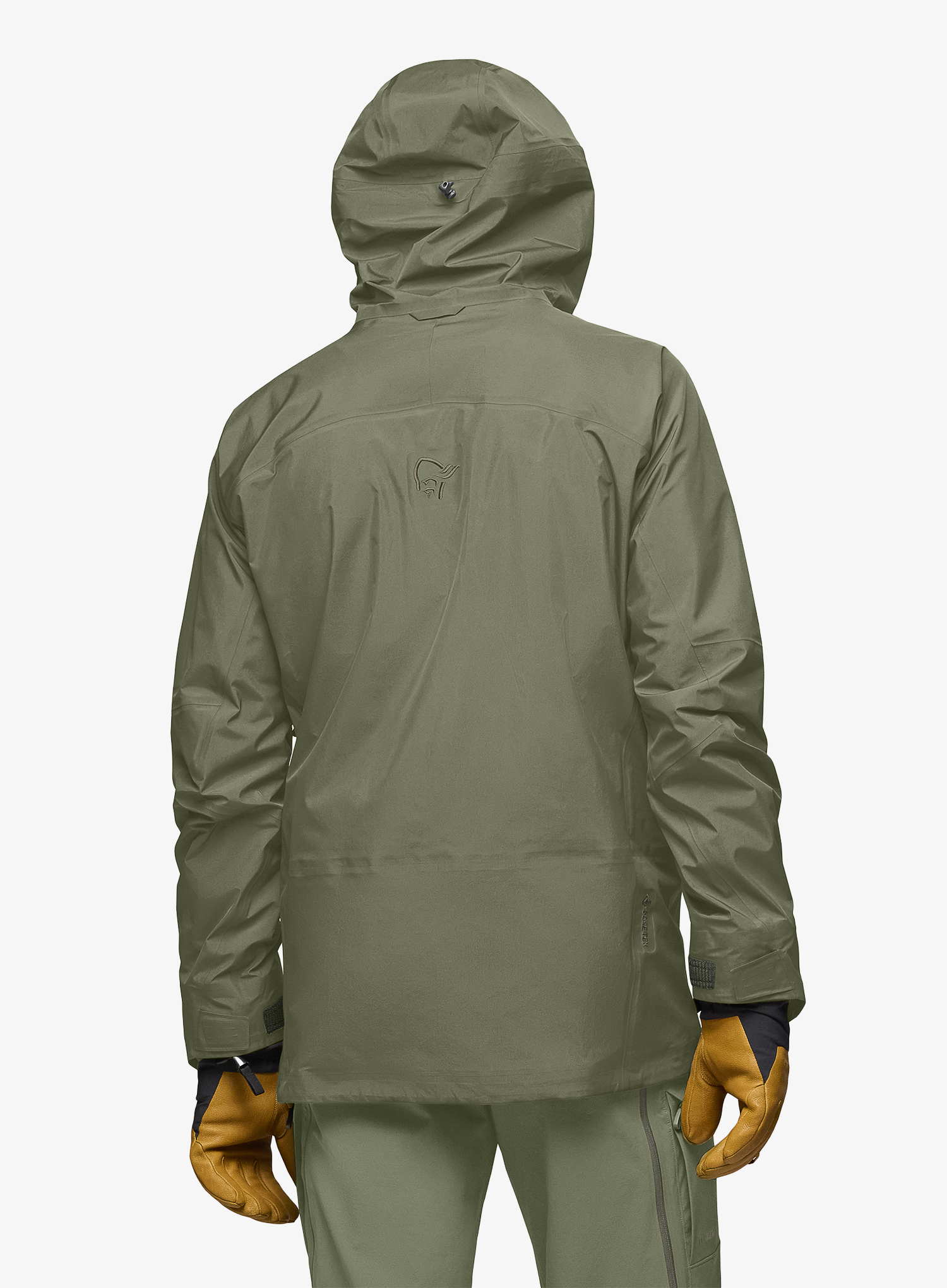 Norrona More GORE-TEX Jacket Esőkabát - deep lichen green