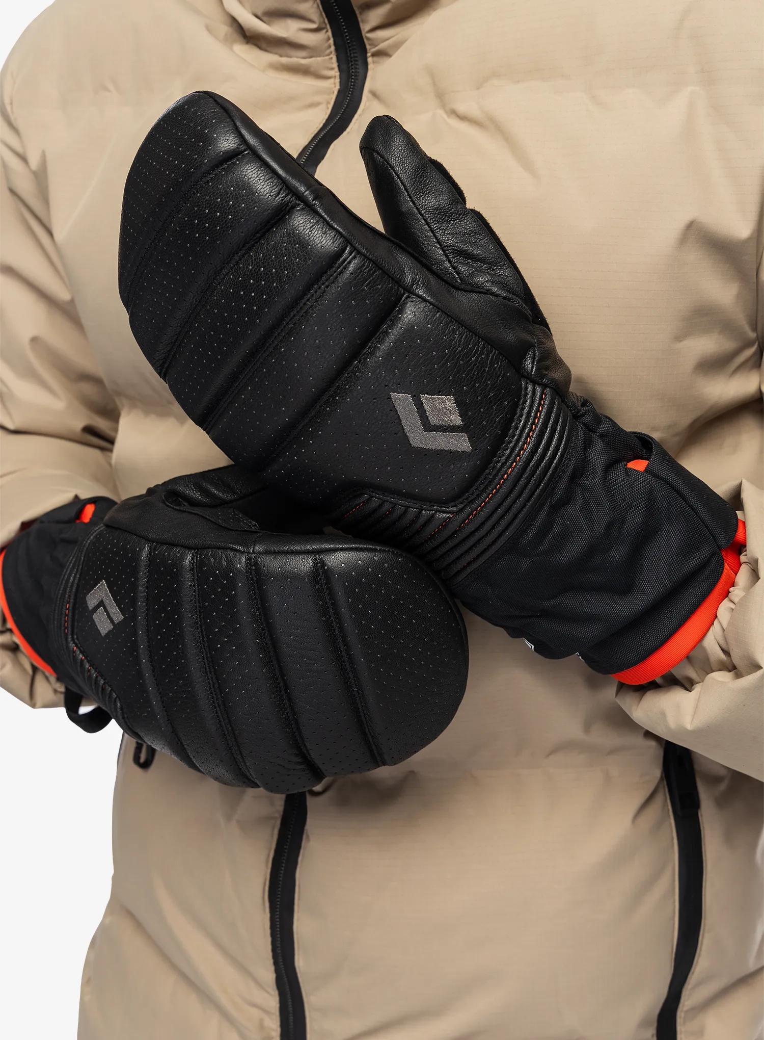 Black Diamond Progression Mitts Egyujjas kesztyű - black