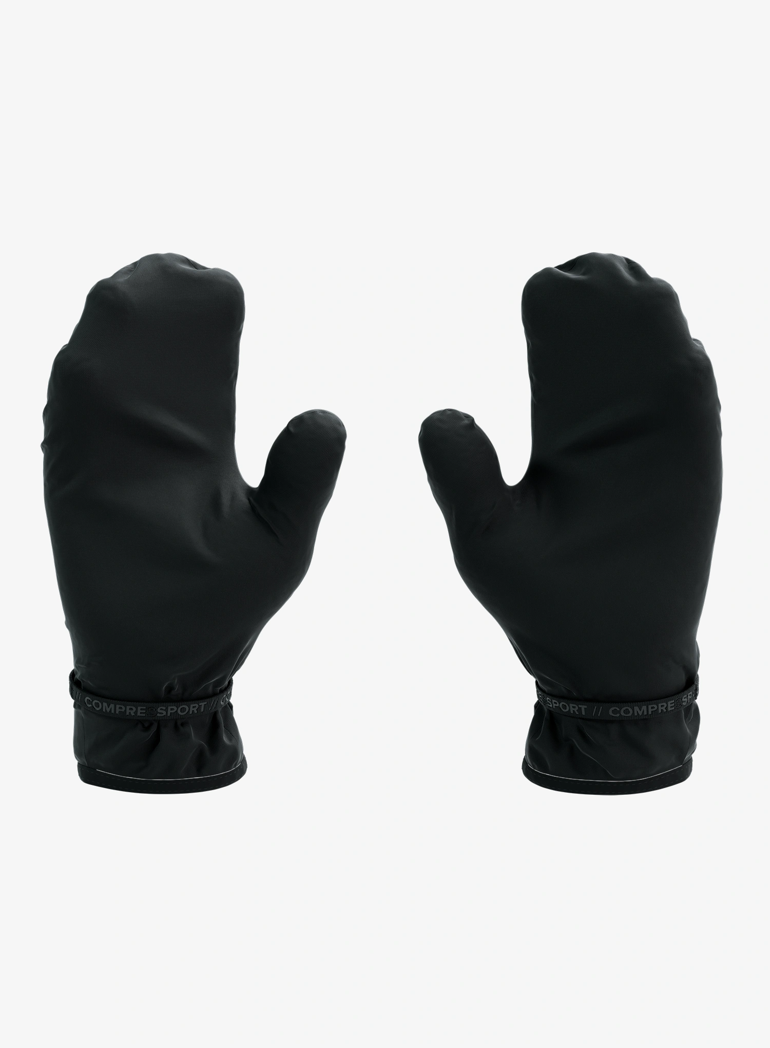 Compressport Hurricane Waterproof Mittens Egyujjas kesztyű - black