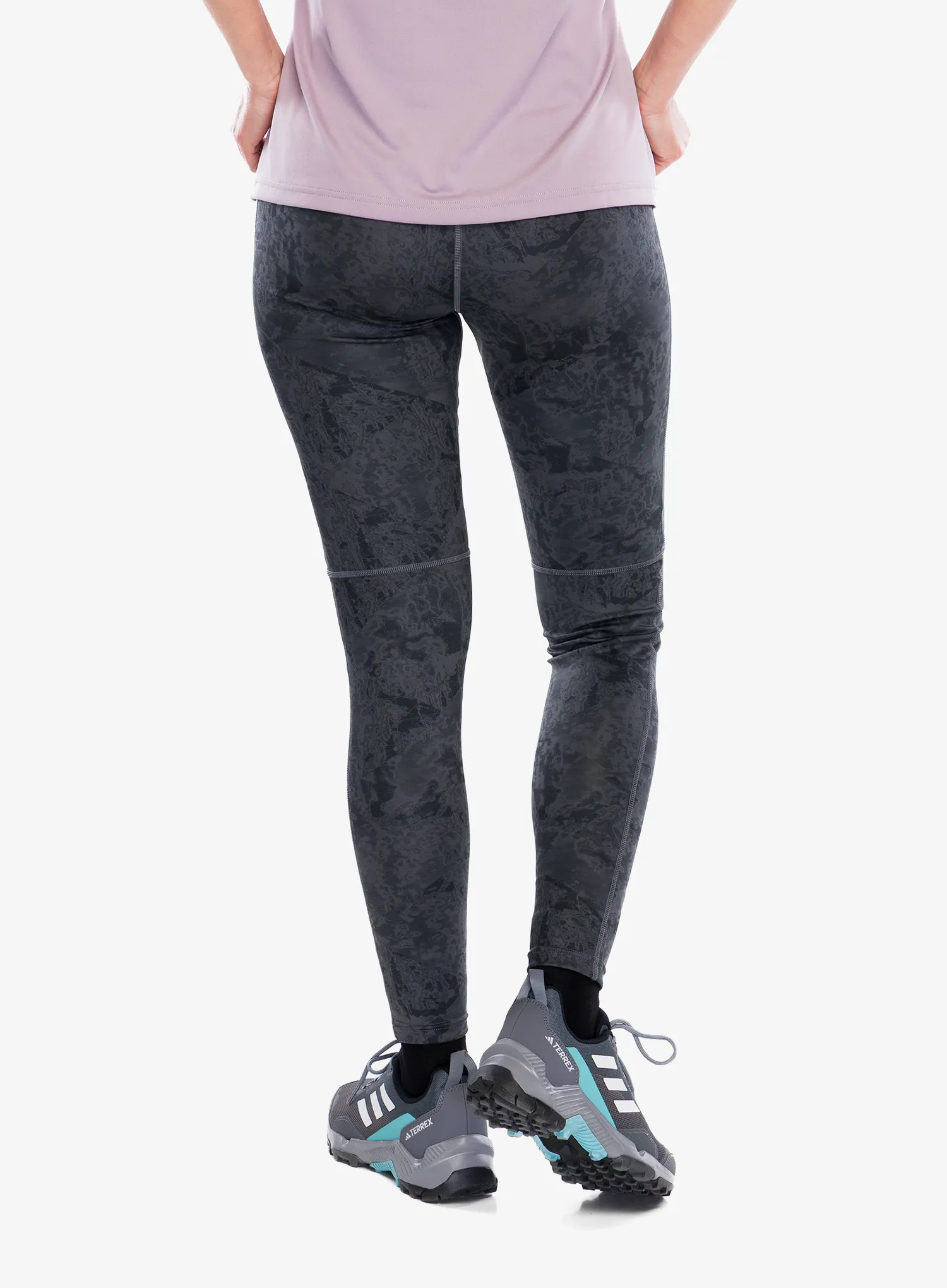 adidas TERREX Multi All Over Printed Tight Női leggings - grey five