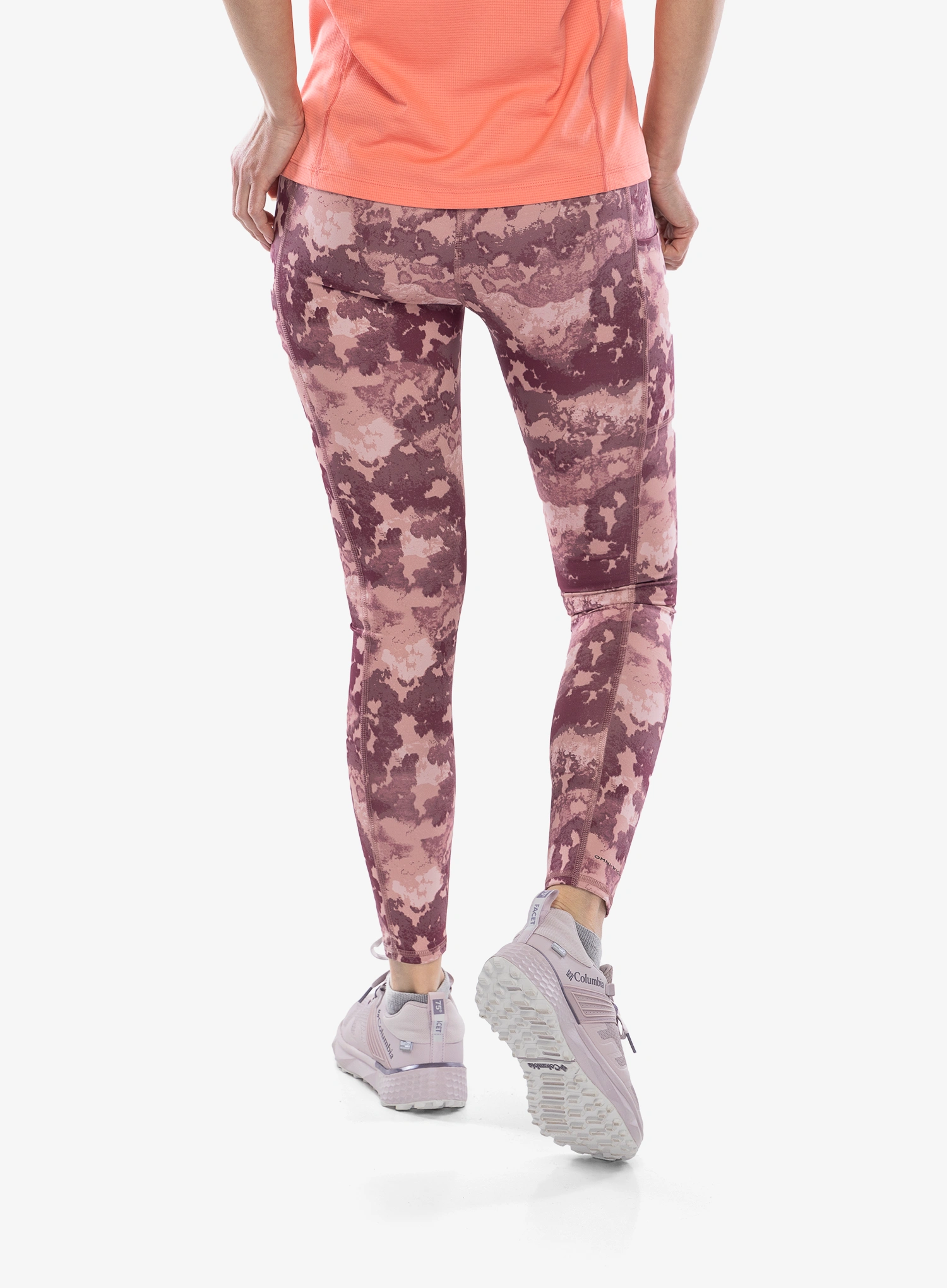 Columbia Boundless Trek Legging Női leggings - eraser pink deco camo