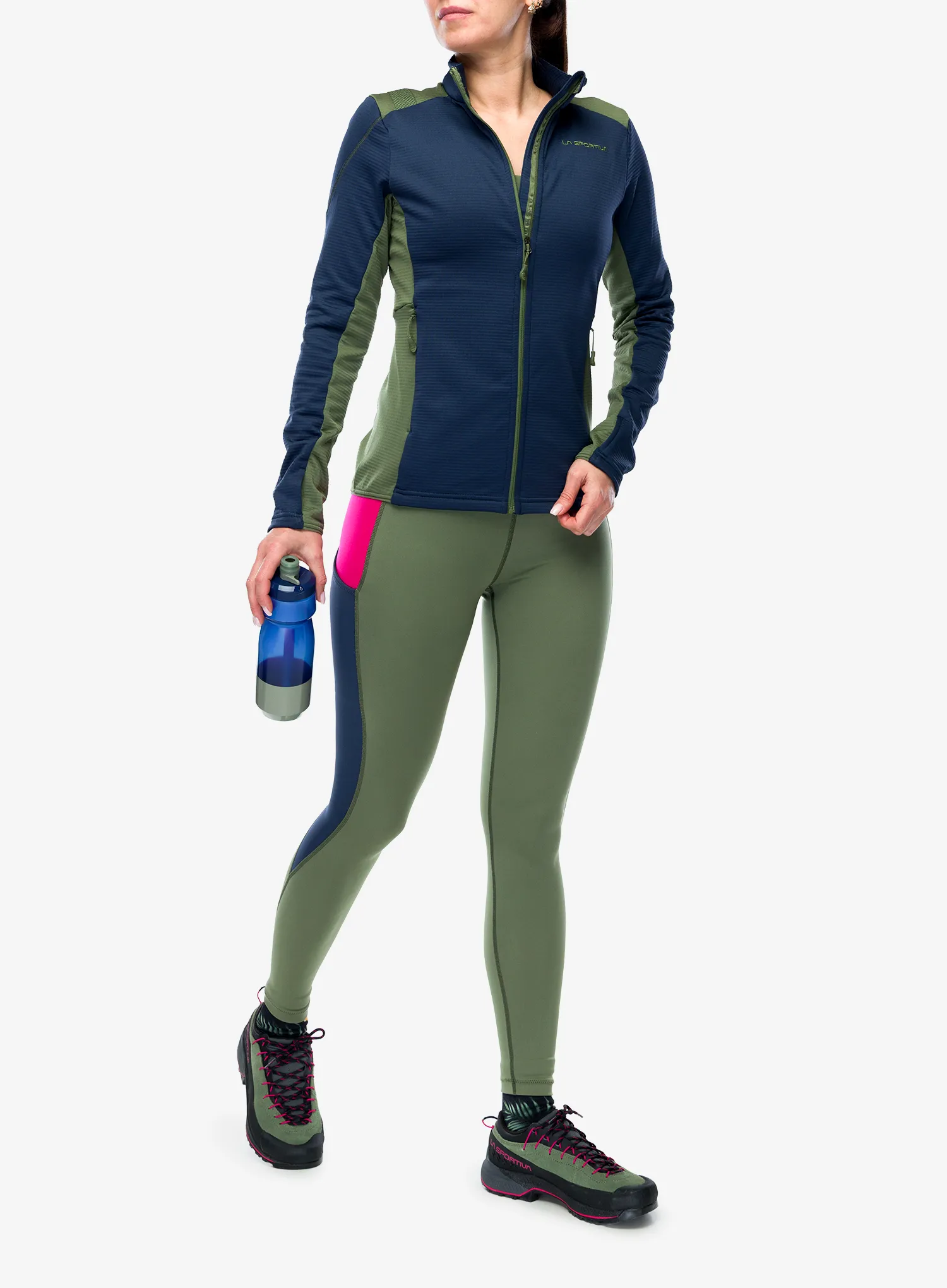 La Sportiva Cosmosis Legging Női leggings - cypress/night sky