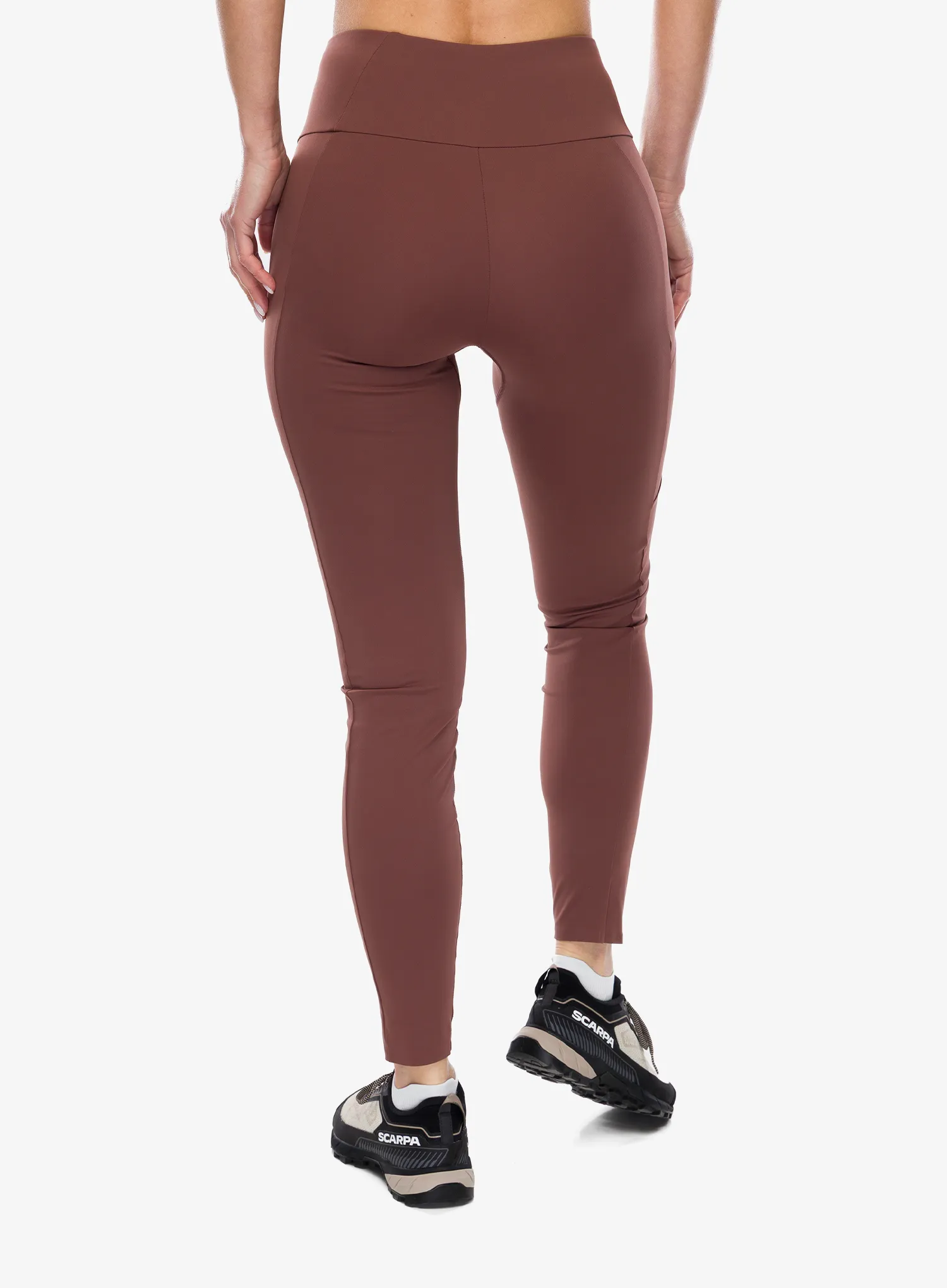Ortovox All mountain Tights Női leggings - chestnut