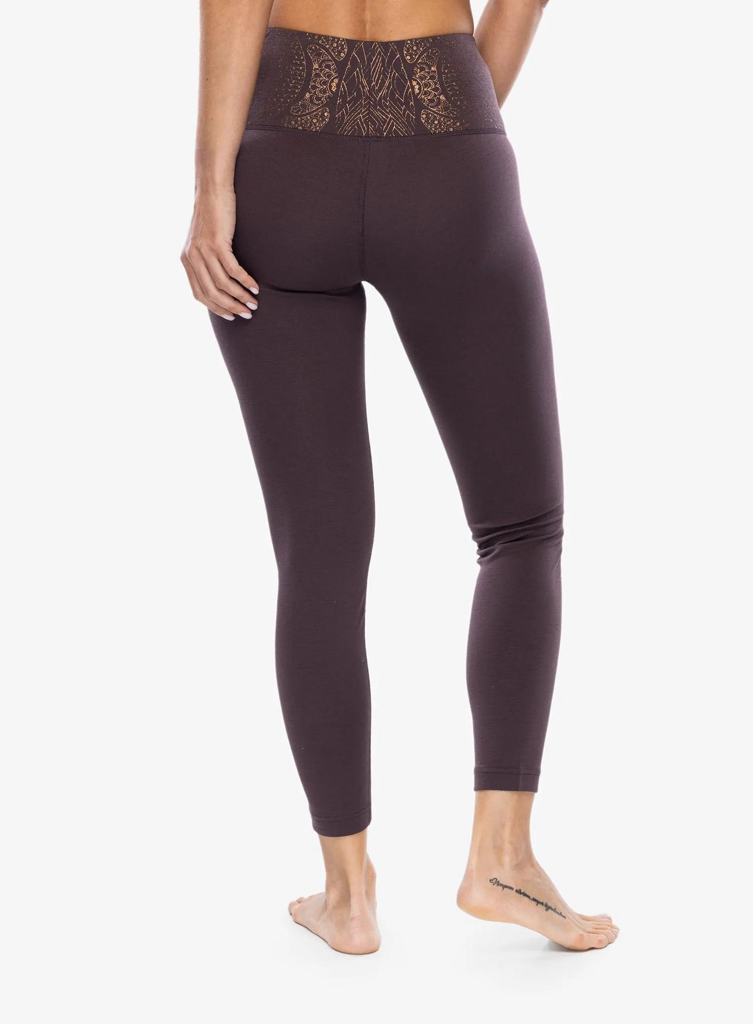 Super.natural Arabesque Tights Női leggings - raisin/copper