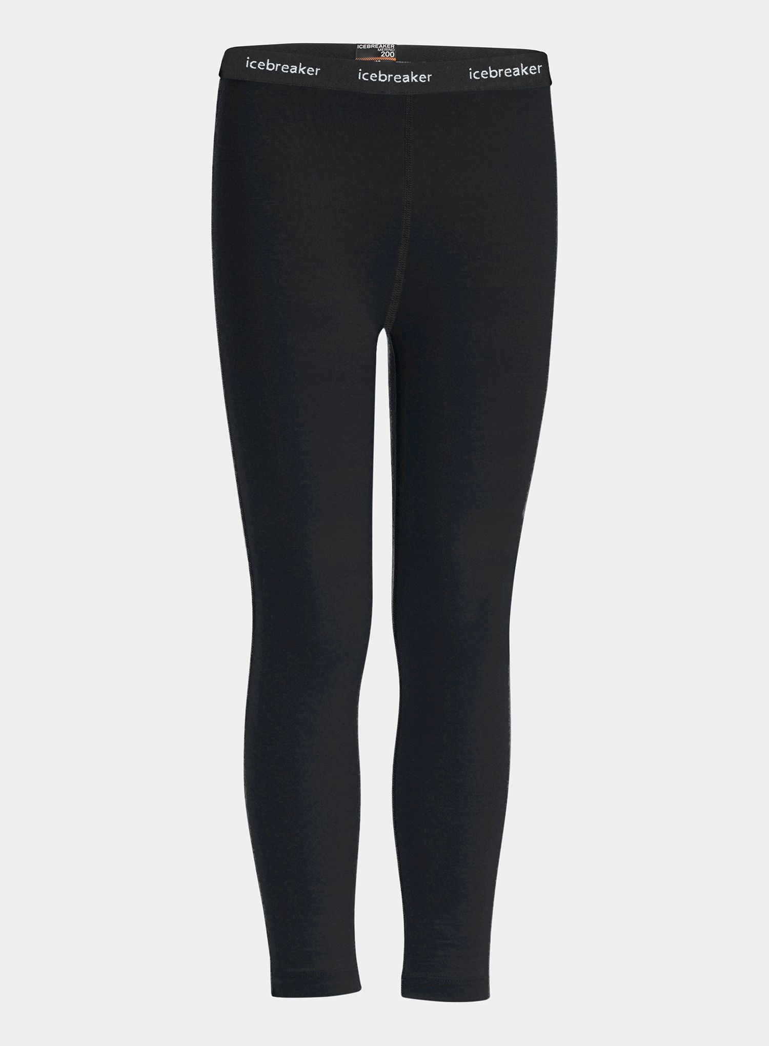 Icebreaker Kids 200 Oasis Leggings Hőszigetelő Hosszú Alsó - black