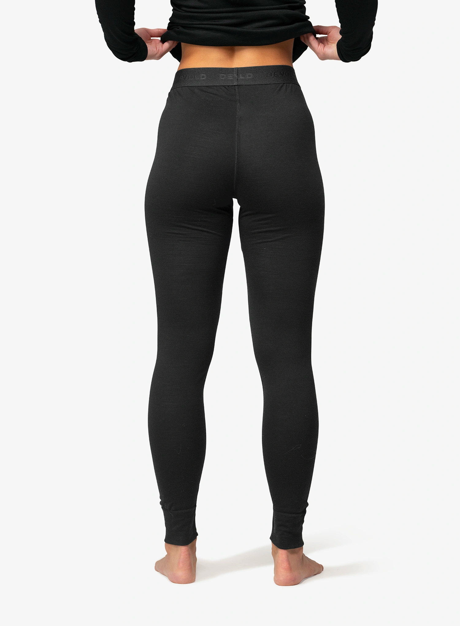 Devold Breeze Merino 150 Longs Termoaktív női hosszúszárú alsó - black