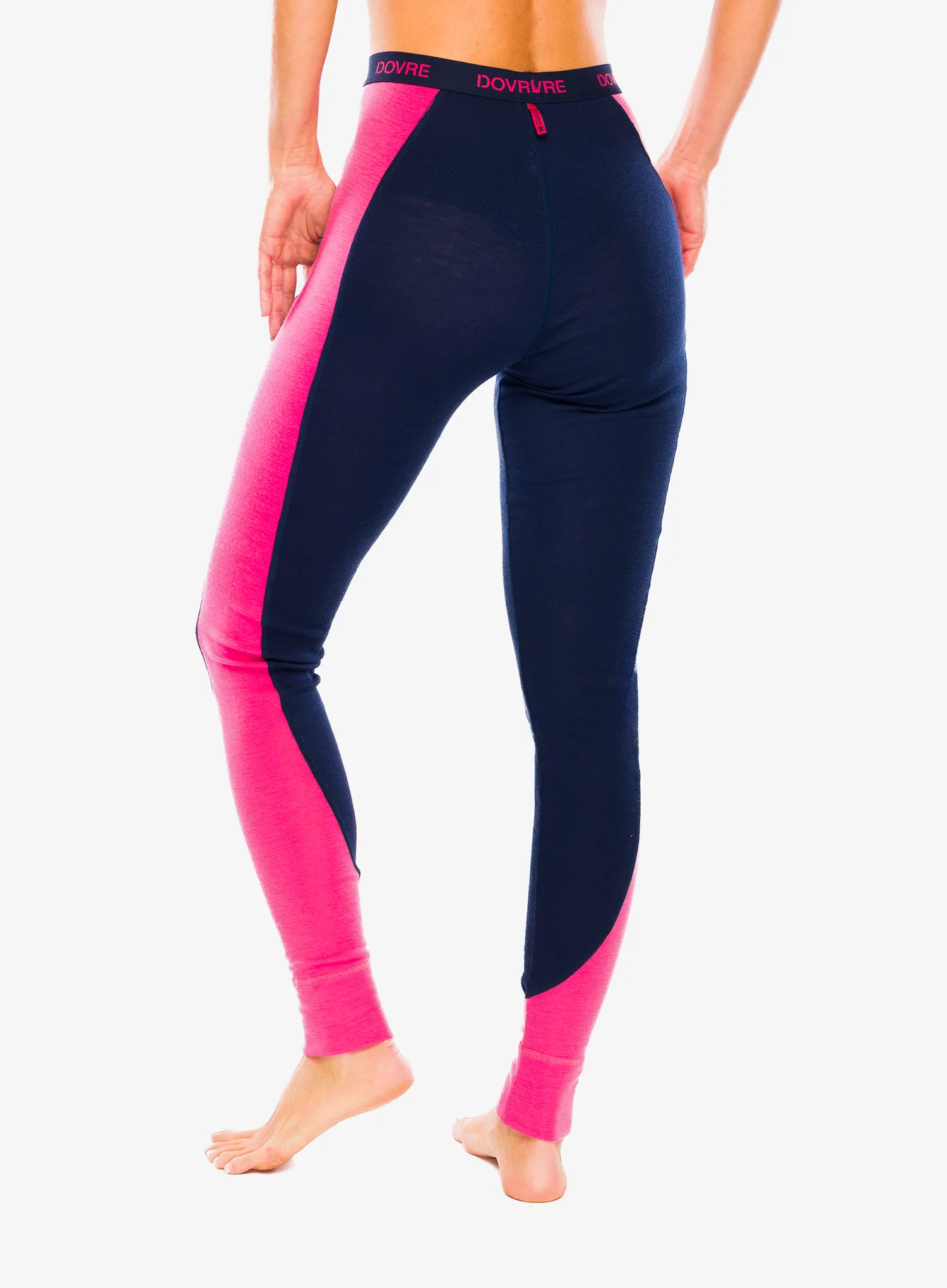 Dovre 100% Merino Wool Active Termoaktív női hosszúszárú alsó - navy