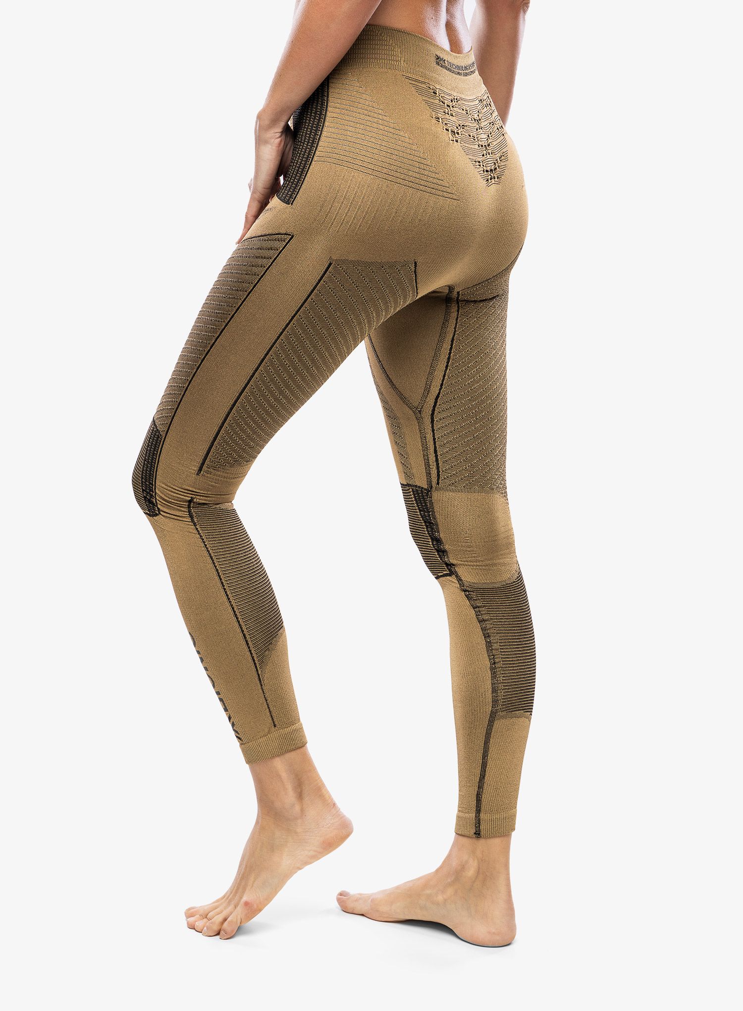 X-Bionic Radiactor 4.0 Pants Termoaktív női hosszúszárú alsó - gold/black