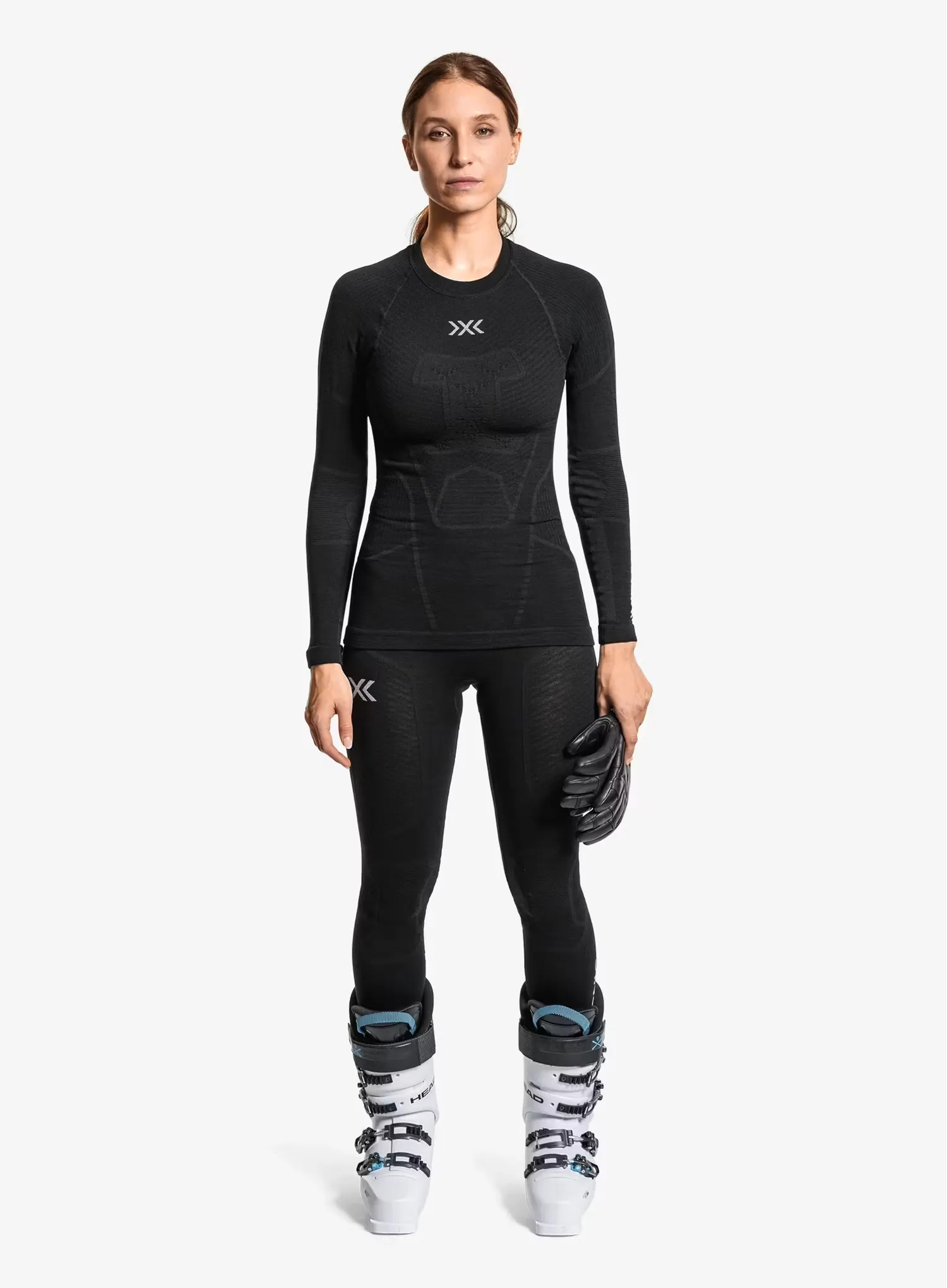 X-Bionic Symbio Merino Pants Termoaktív női hosszúszárú alsó - opal black