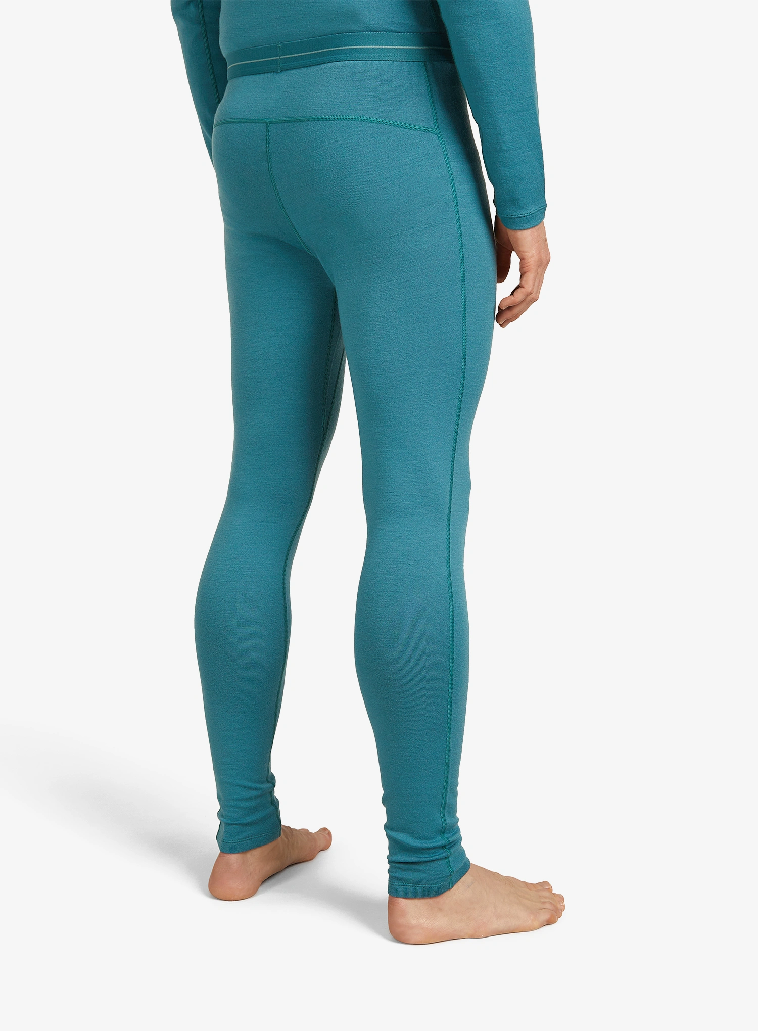 Icebreaker 260 Tech Leggings w/Fly Termoaktív hosszúszárú alsó - topaz