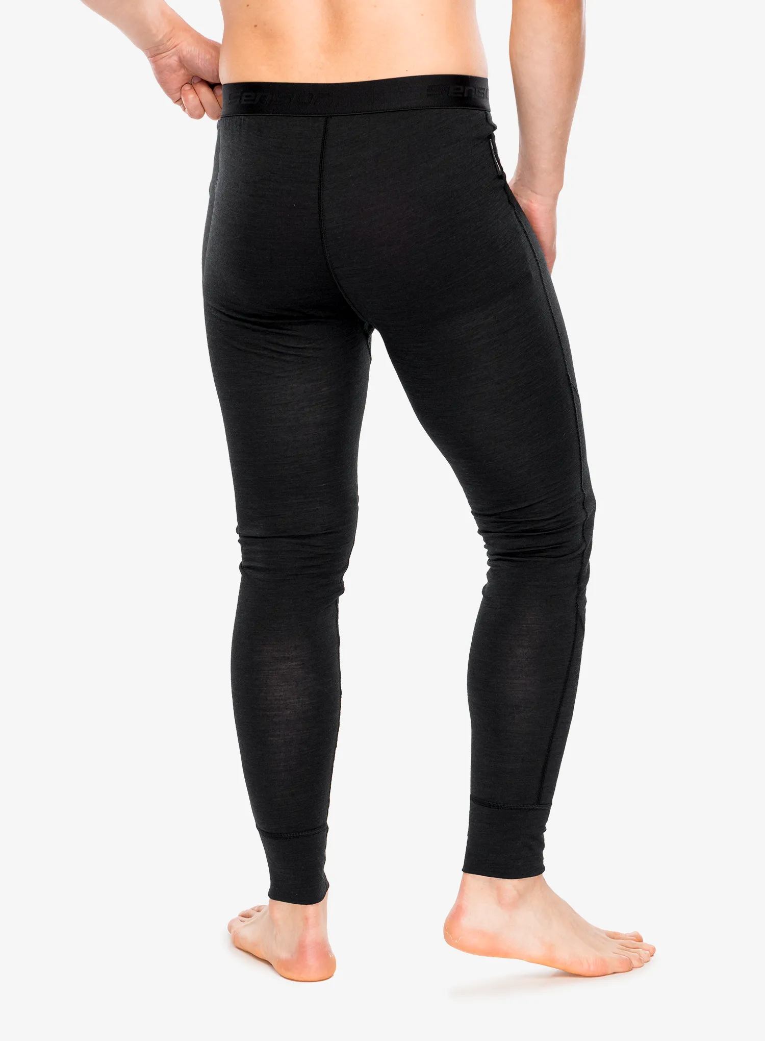 Sensor Merino Air Underpants Termoaktív hosszúszárú alsó - black