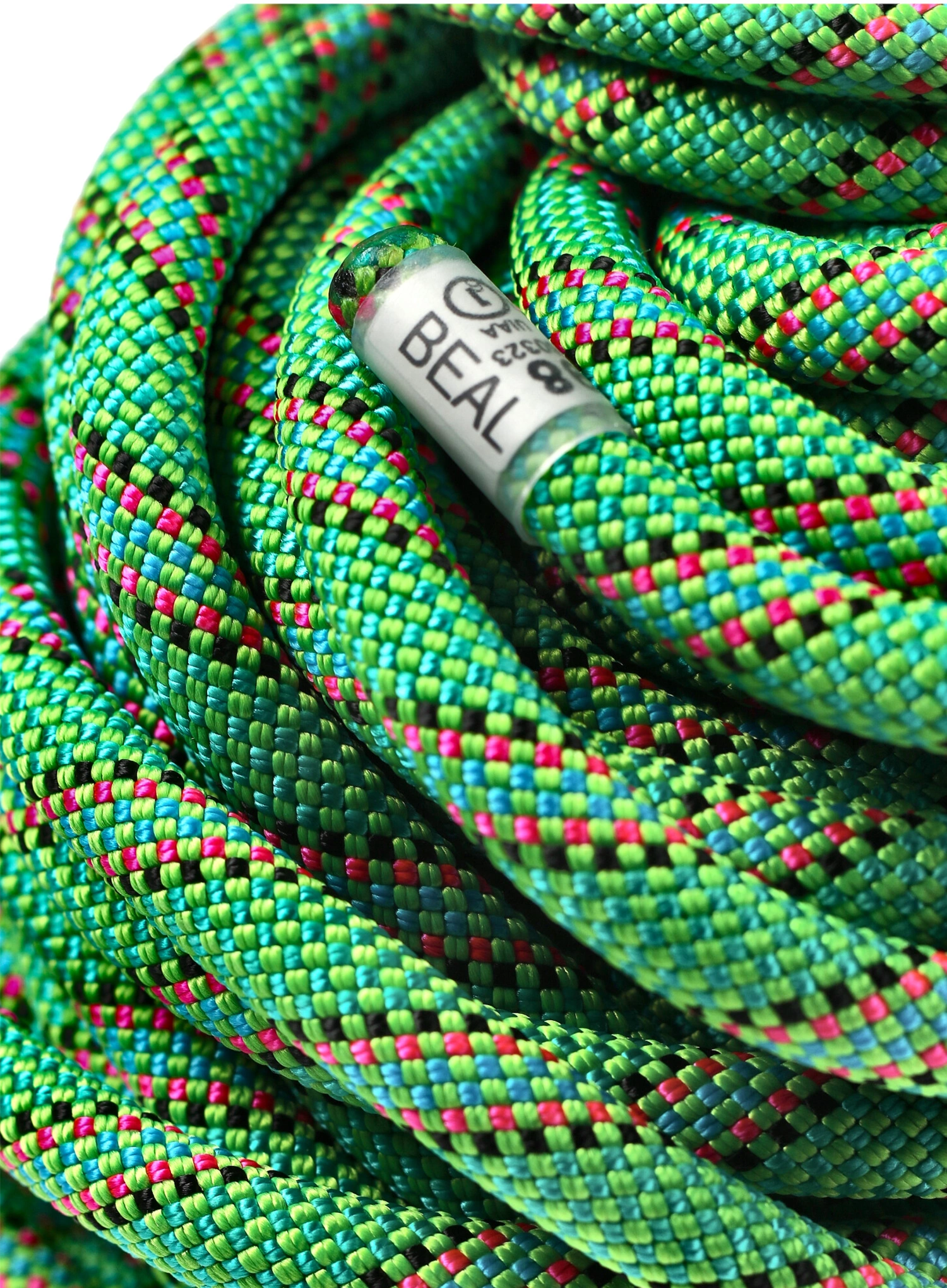 Beal Tiger Unicore 10 mm x 70 m Dry Cover  Dinamikus kötél - green