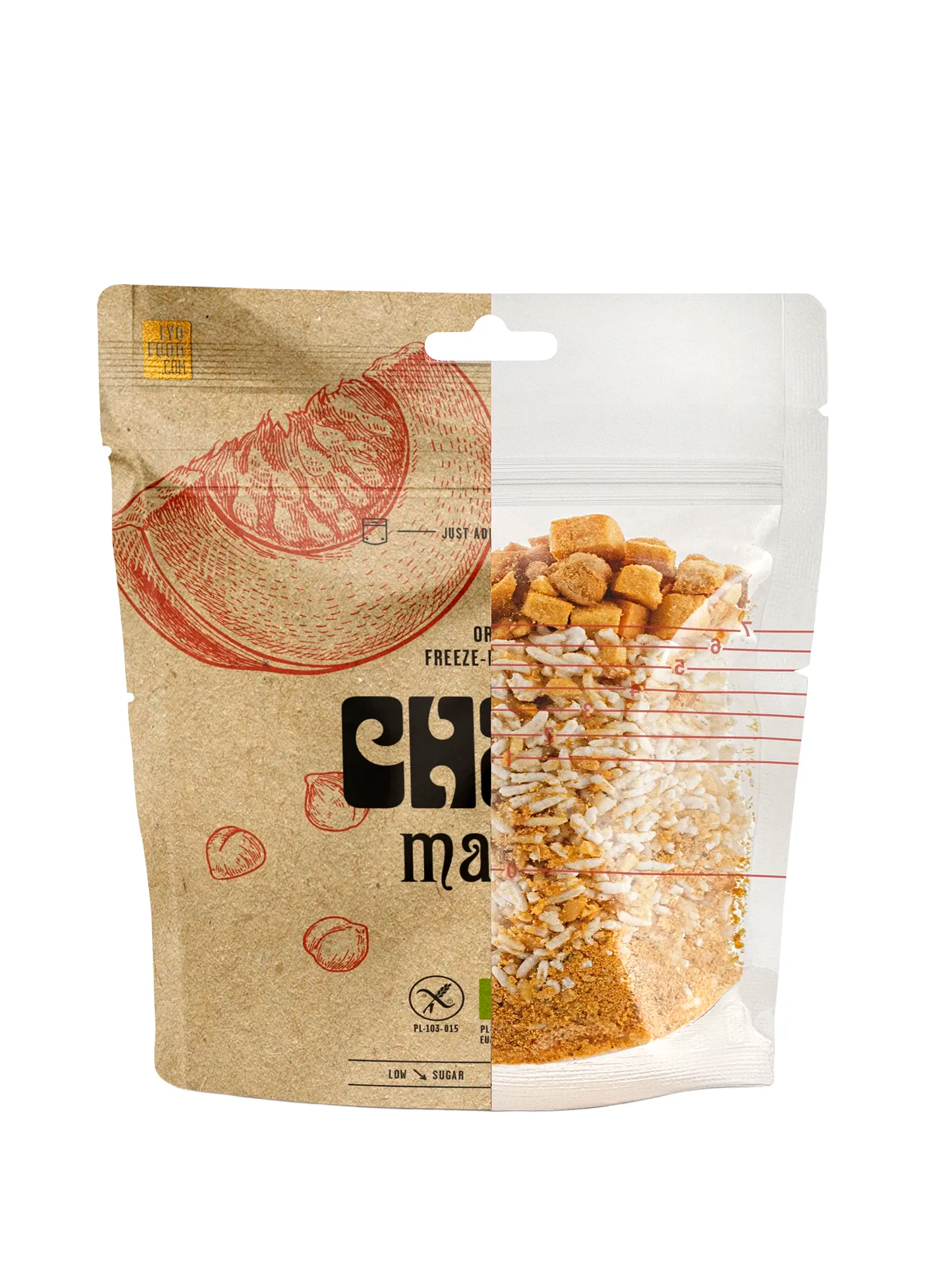 LYOFOOD Bistro Chana masala rizzsel 270g Liofilizált Étel