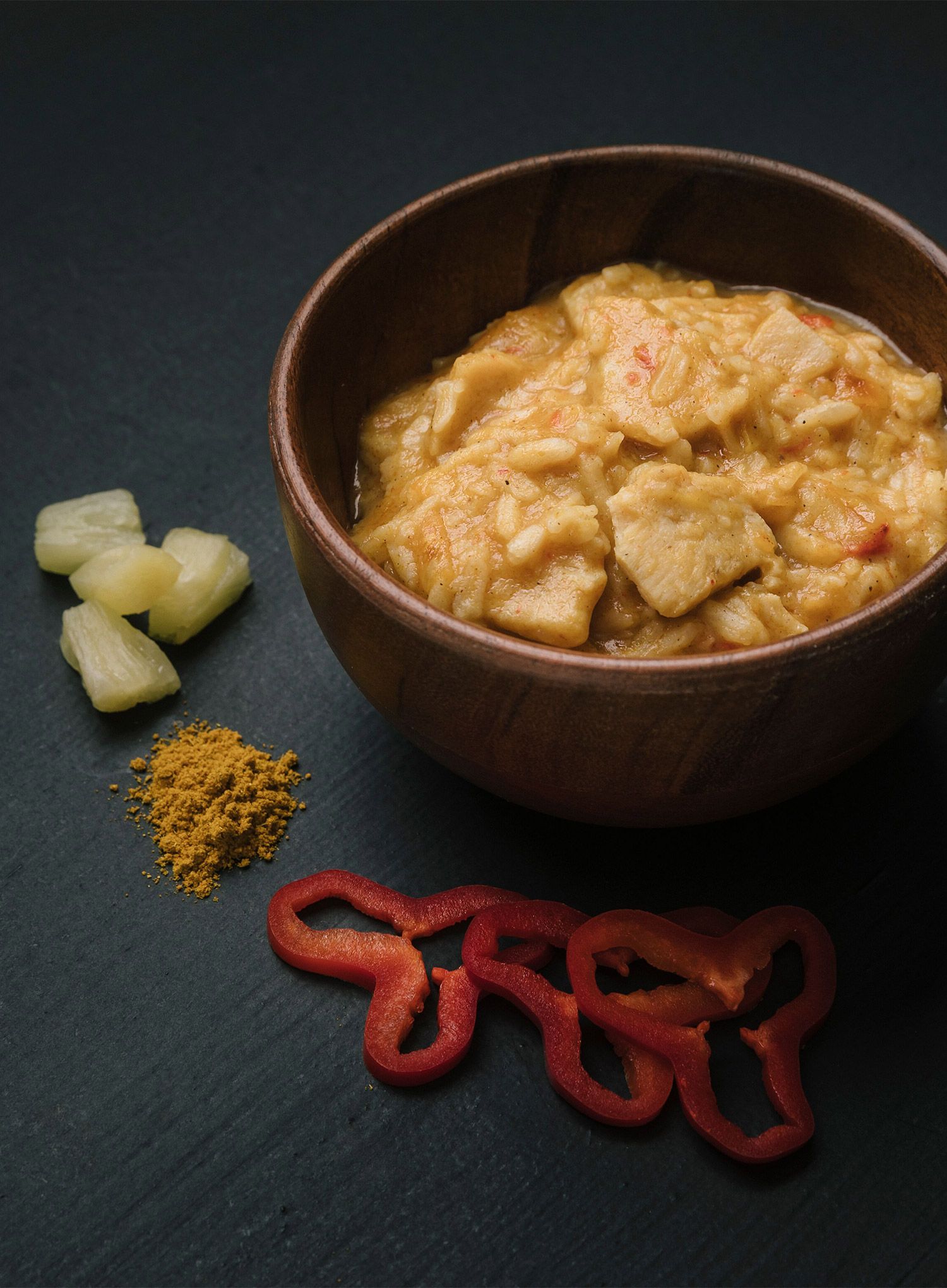 Real Turmat liofilizált étel, csirkés curry, 500 g