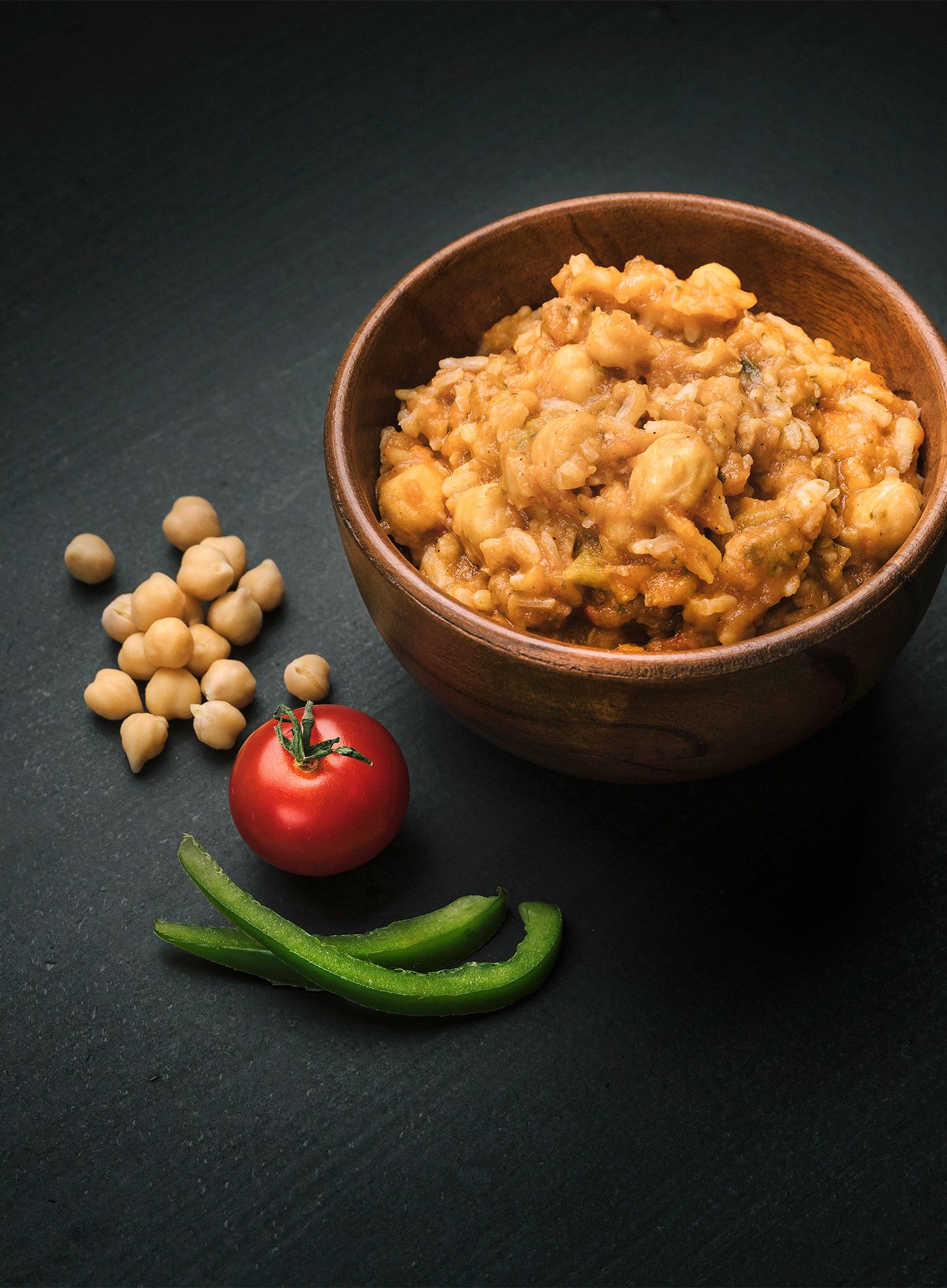 Real Turmat liofilizált étel, thaiföldi vörös curry, 460 g