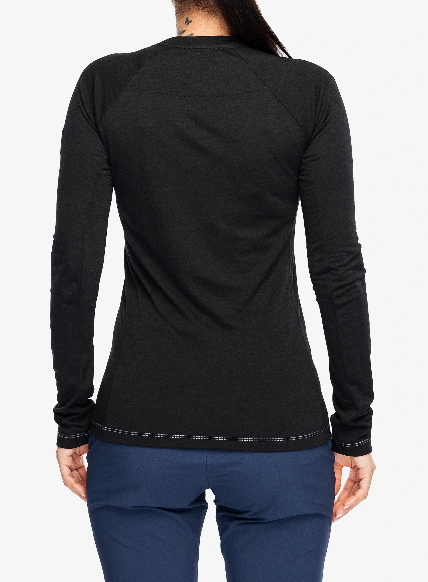 Millet Trilogy Wool TS LS Női hosszú ujjú póló - black/noir