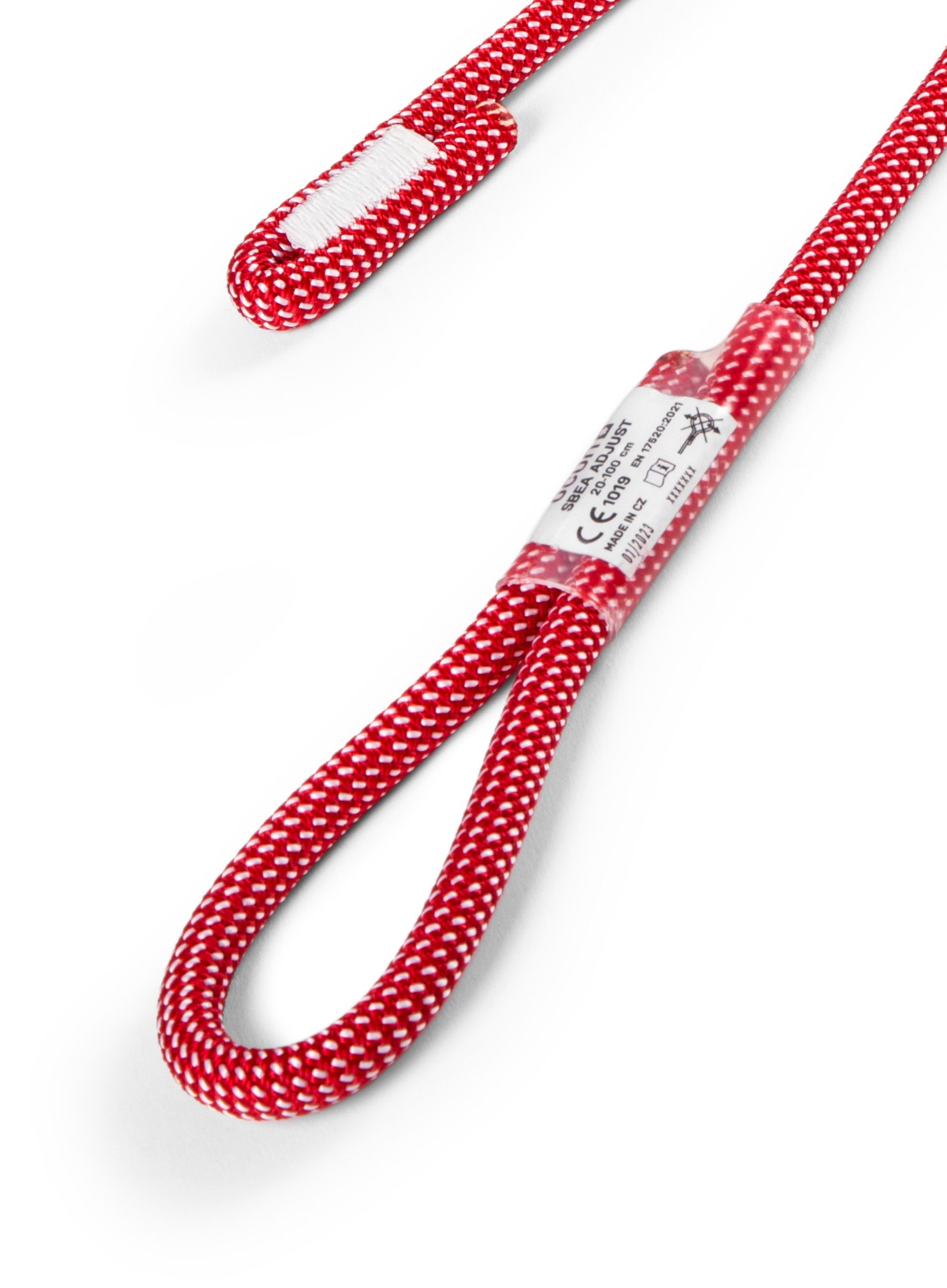 Ocun Sbea Adjust 20-100 cm Kantár - red/white