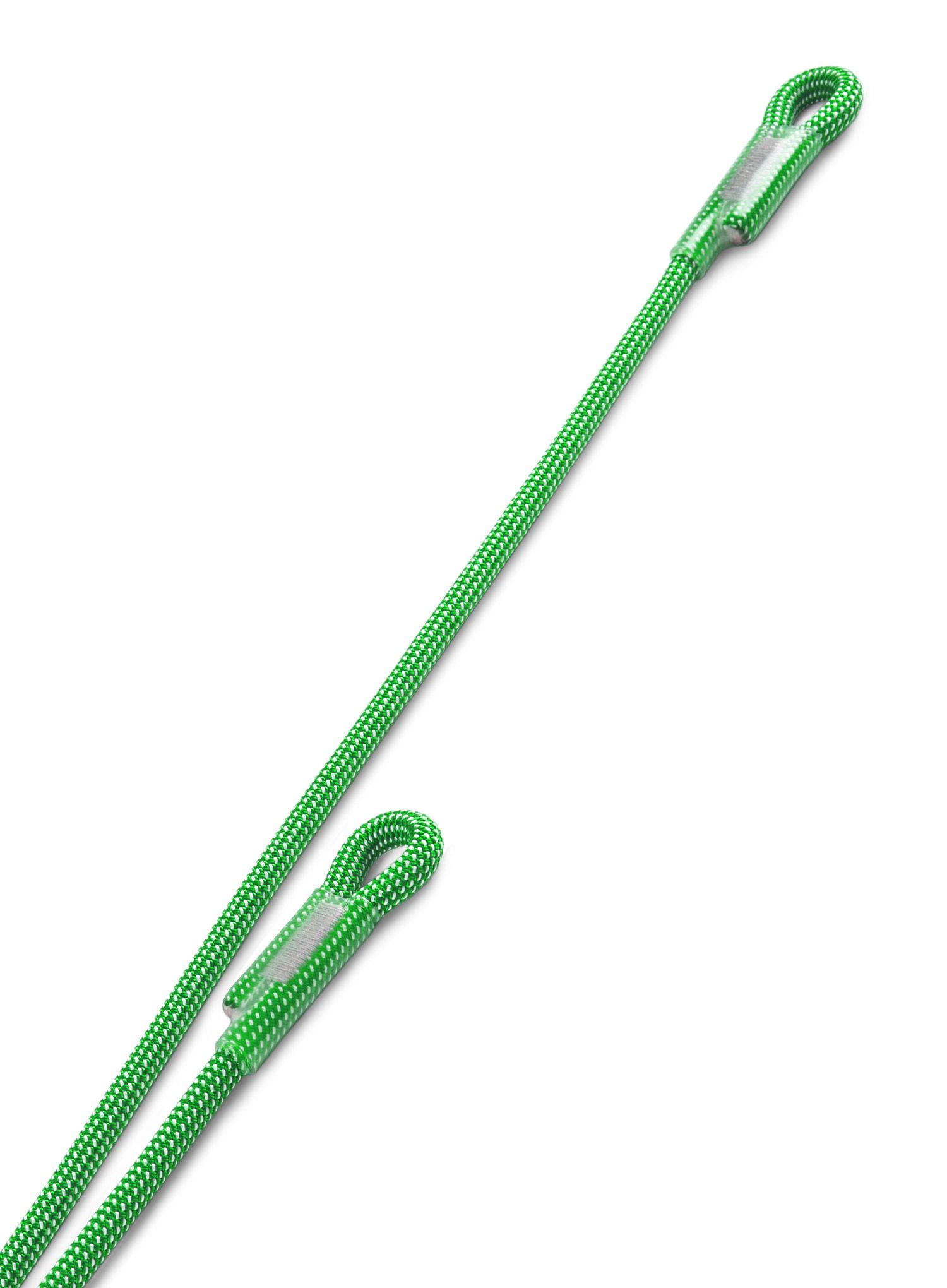 Ocun Sbea Twin Lanyard 9,5-9,8 mm 40/75 cm Kantár - green/ice mint