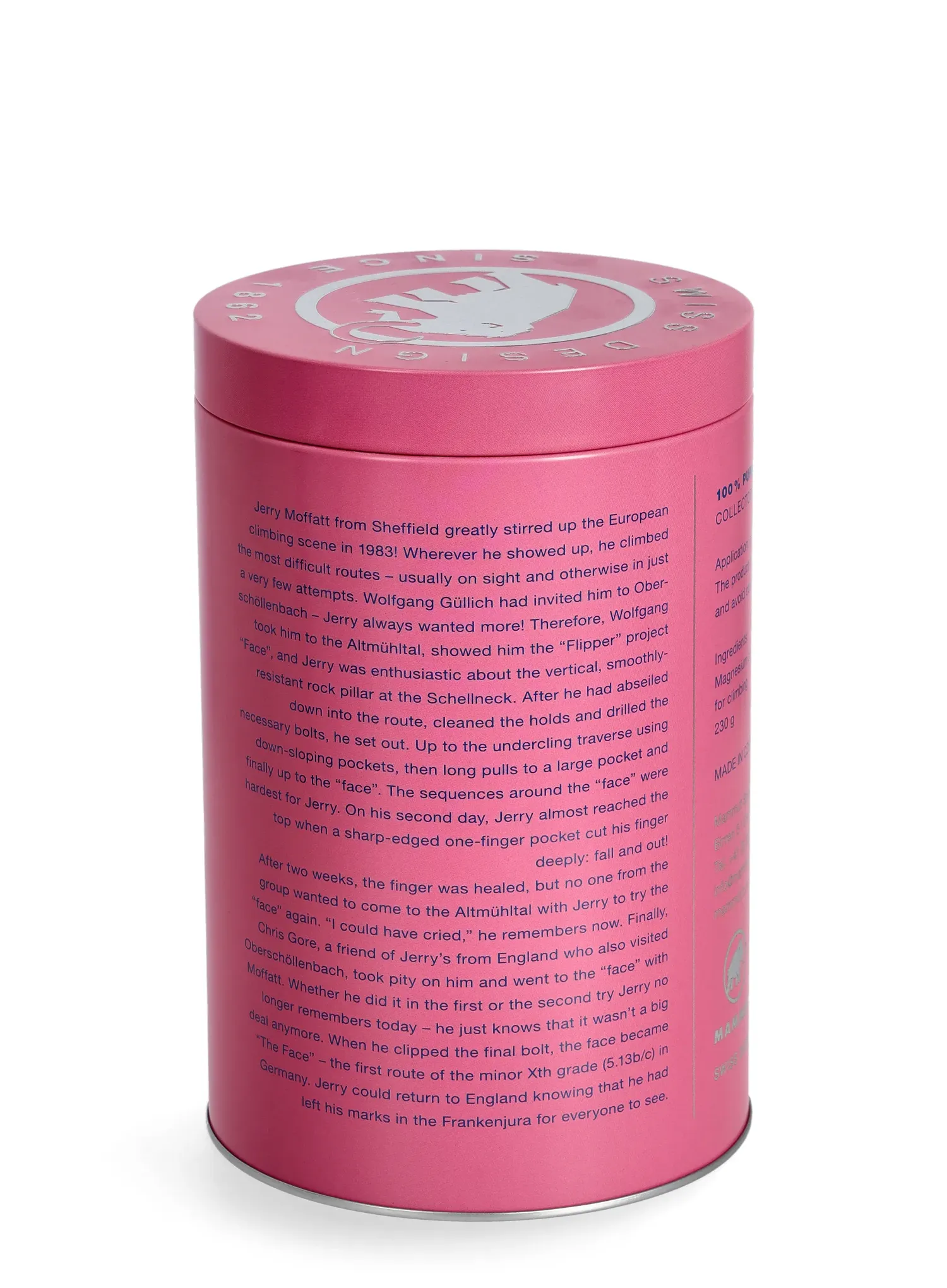 Mammut Pure Chalk Collectors Box 230 g Magnézia - the face
