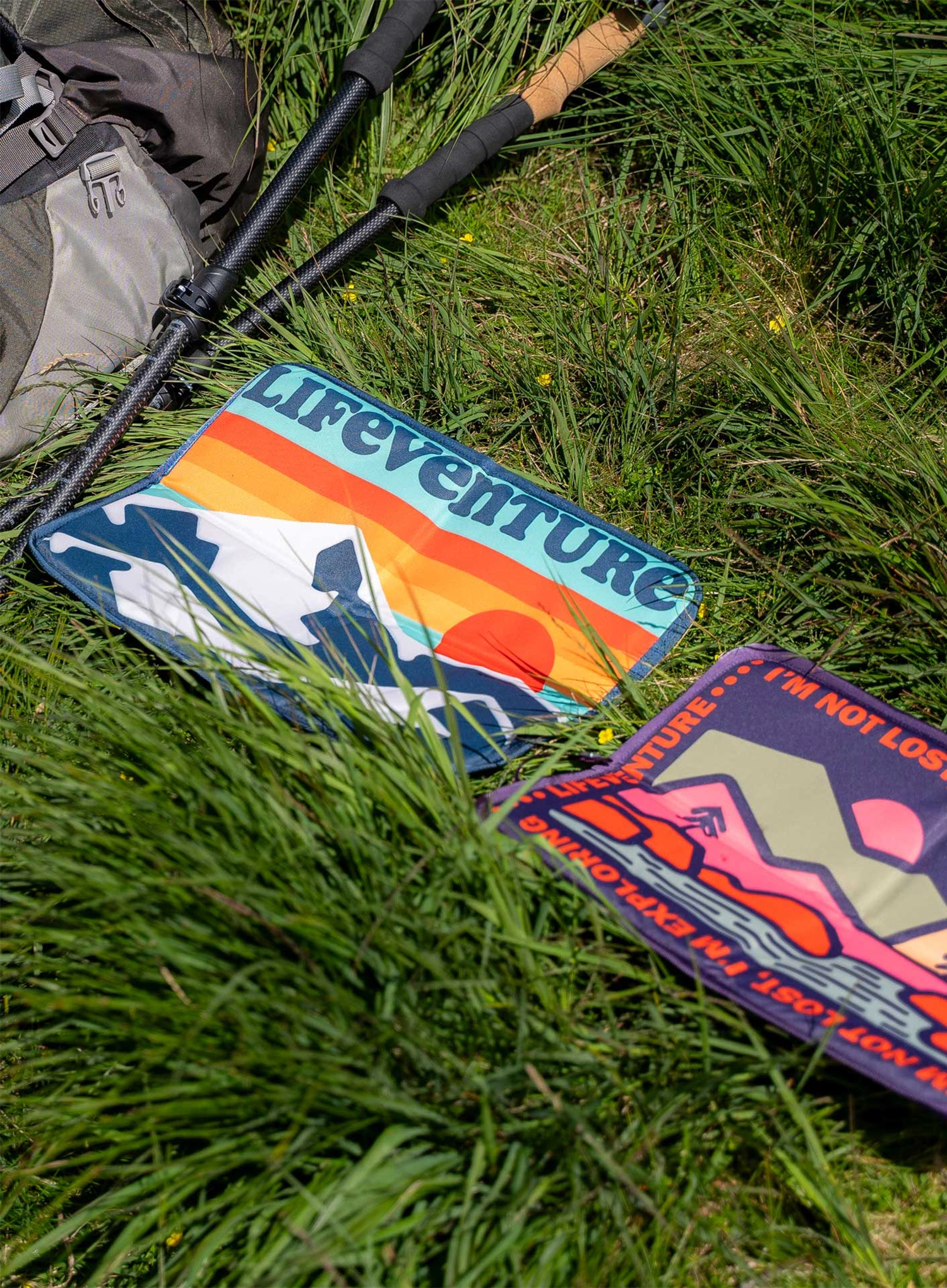 Lifeventure Sit Mat Ülőpárna - retro