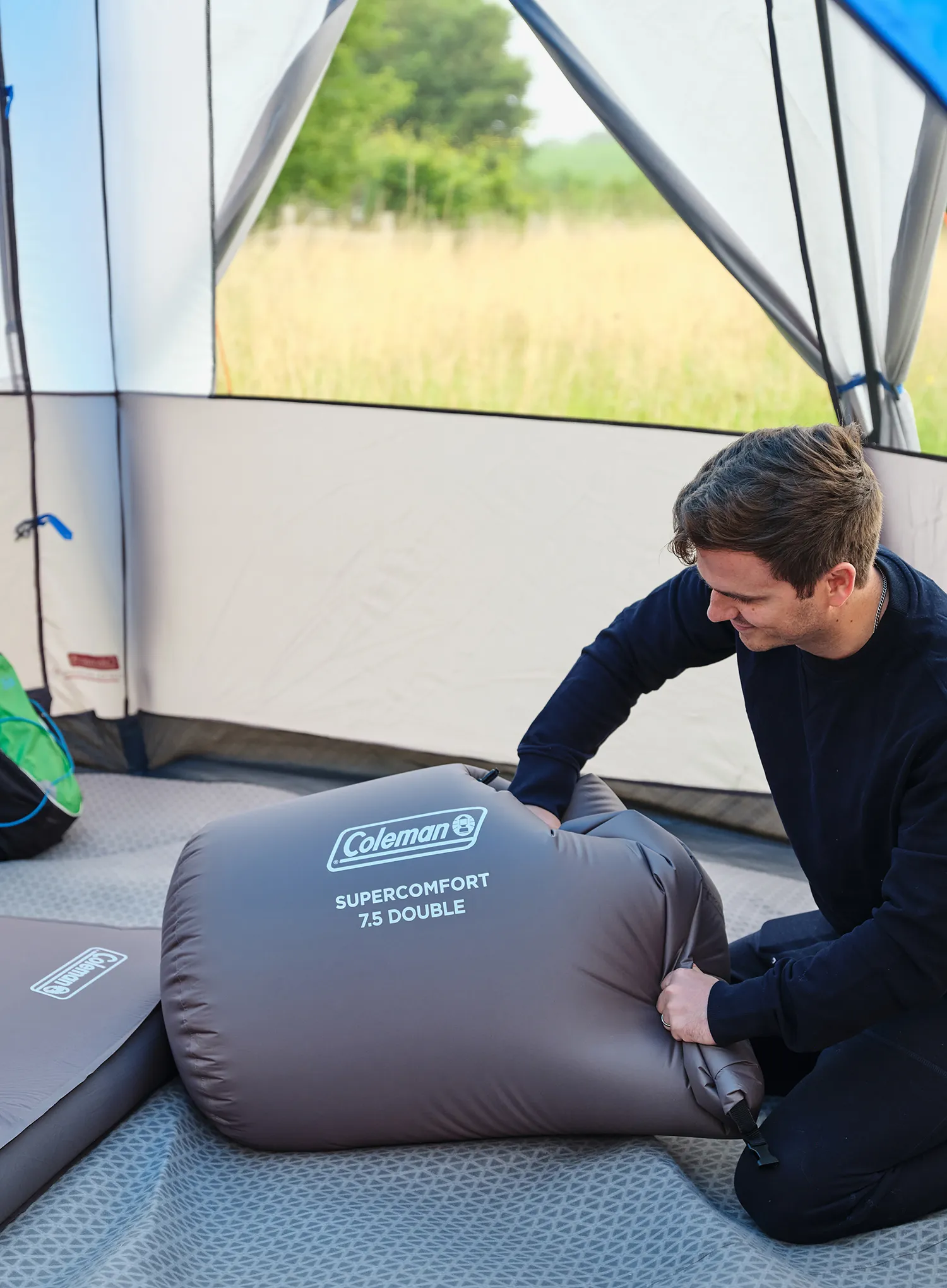 Coleman Supercomfort 7.5 Double  Önfelfújódó derékalj
