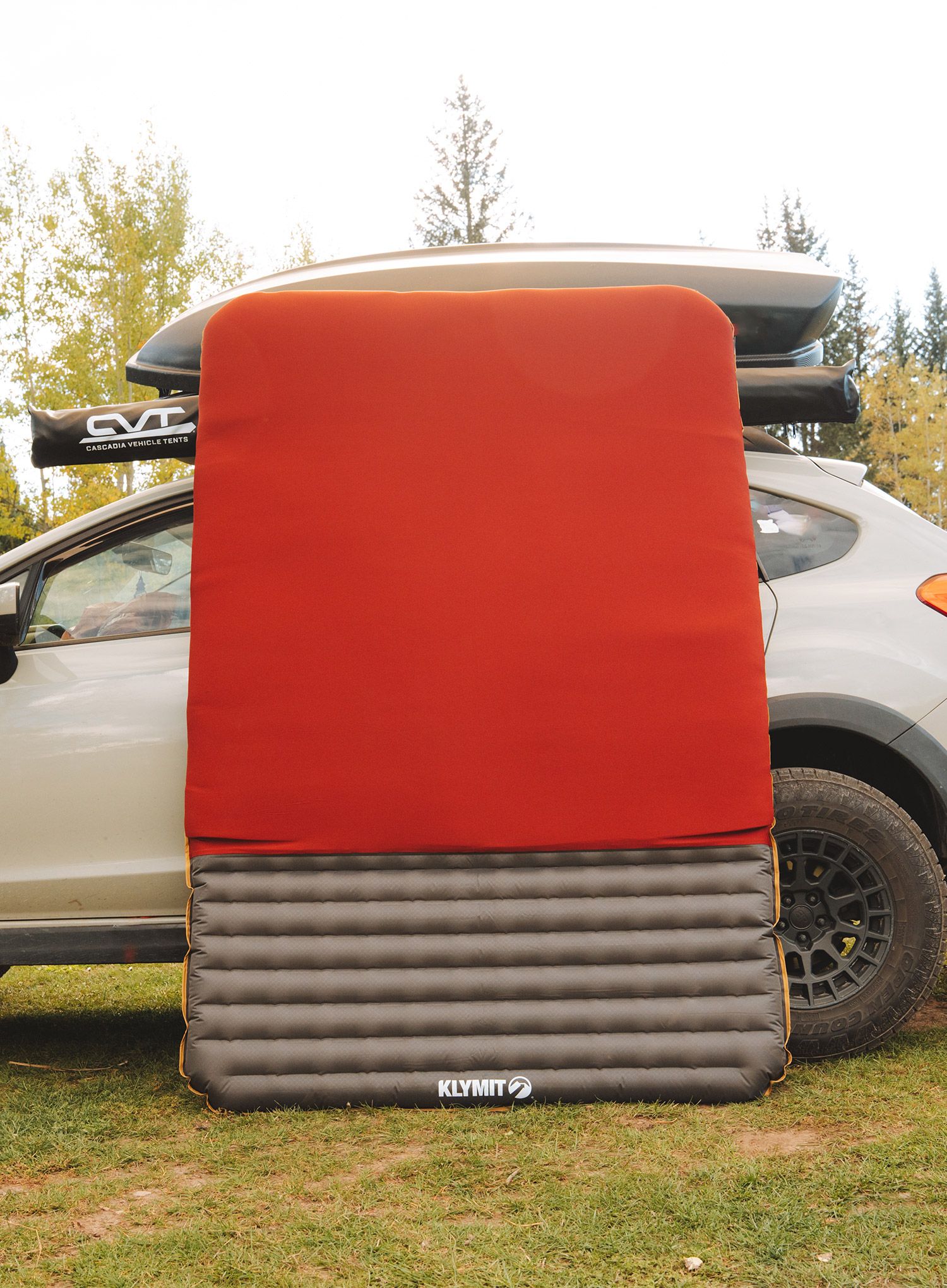 Klymit Insulated Klymaloft Sleeping Pad Double Derékalj - red