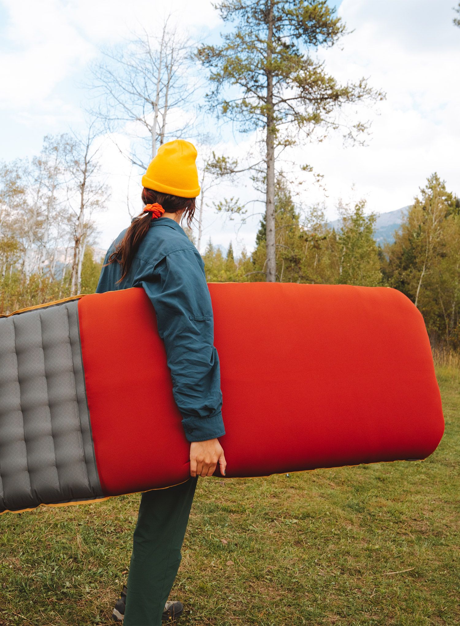 Klymit Insulated Klymaloft Sleeping Pad XL Derékalj - red