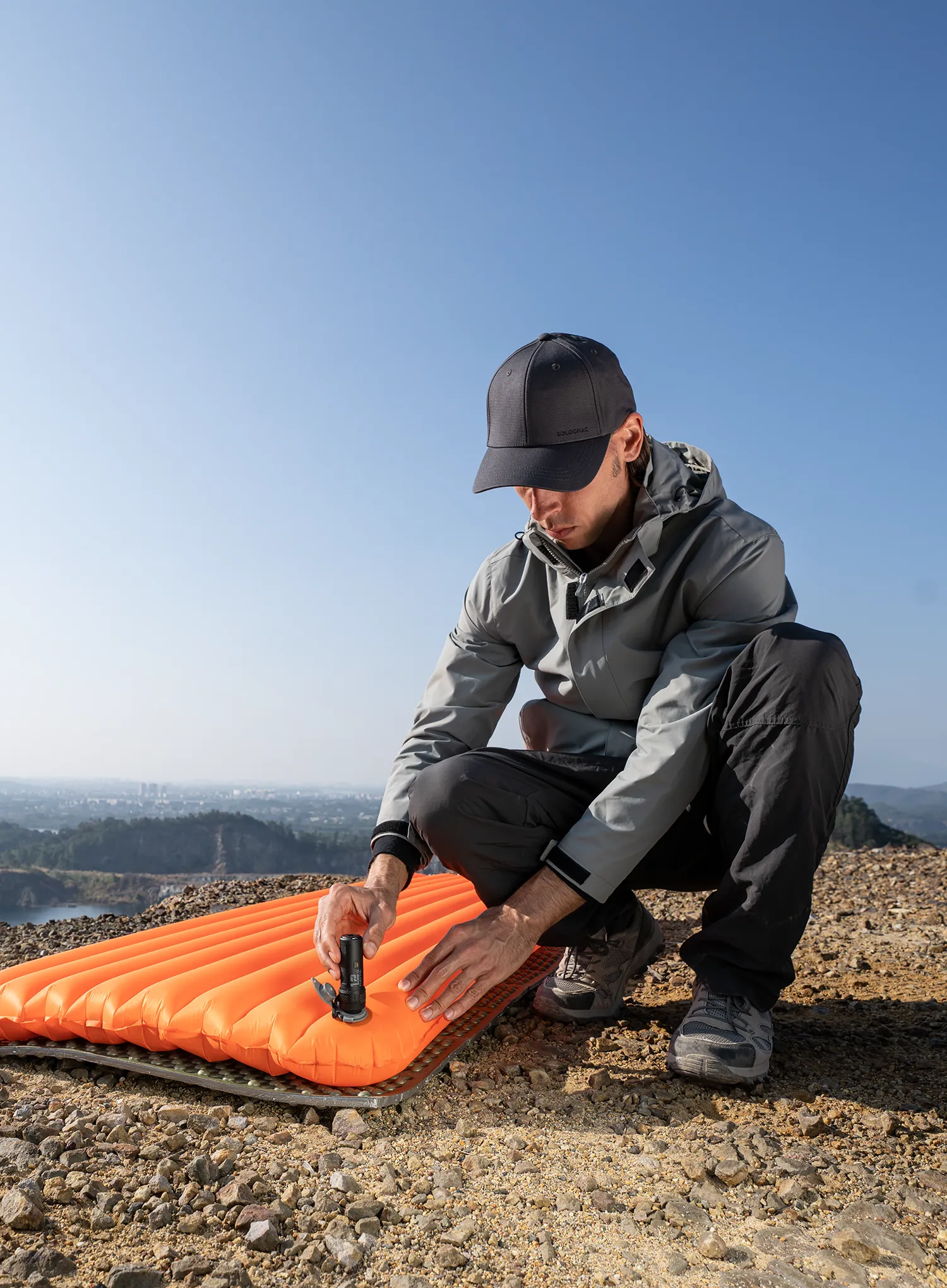 Flextail Zero Mattress R05 Regular Felfújható matrac - orange
