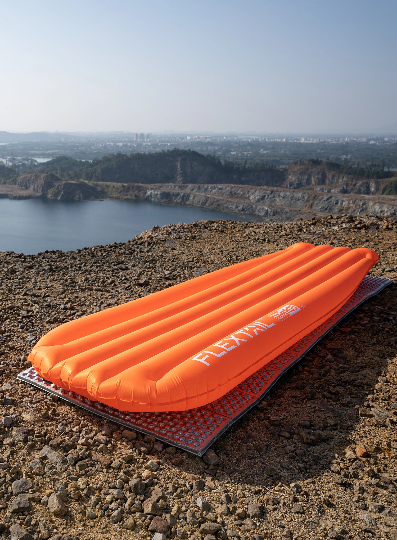 Flextail Zero Mattress R05 Regular Felfújható matrac - orange/orange