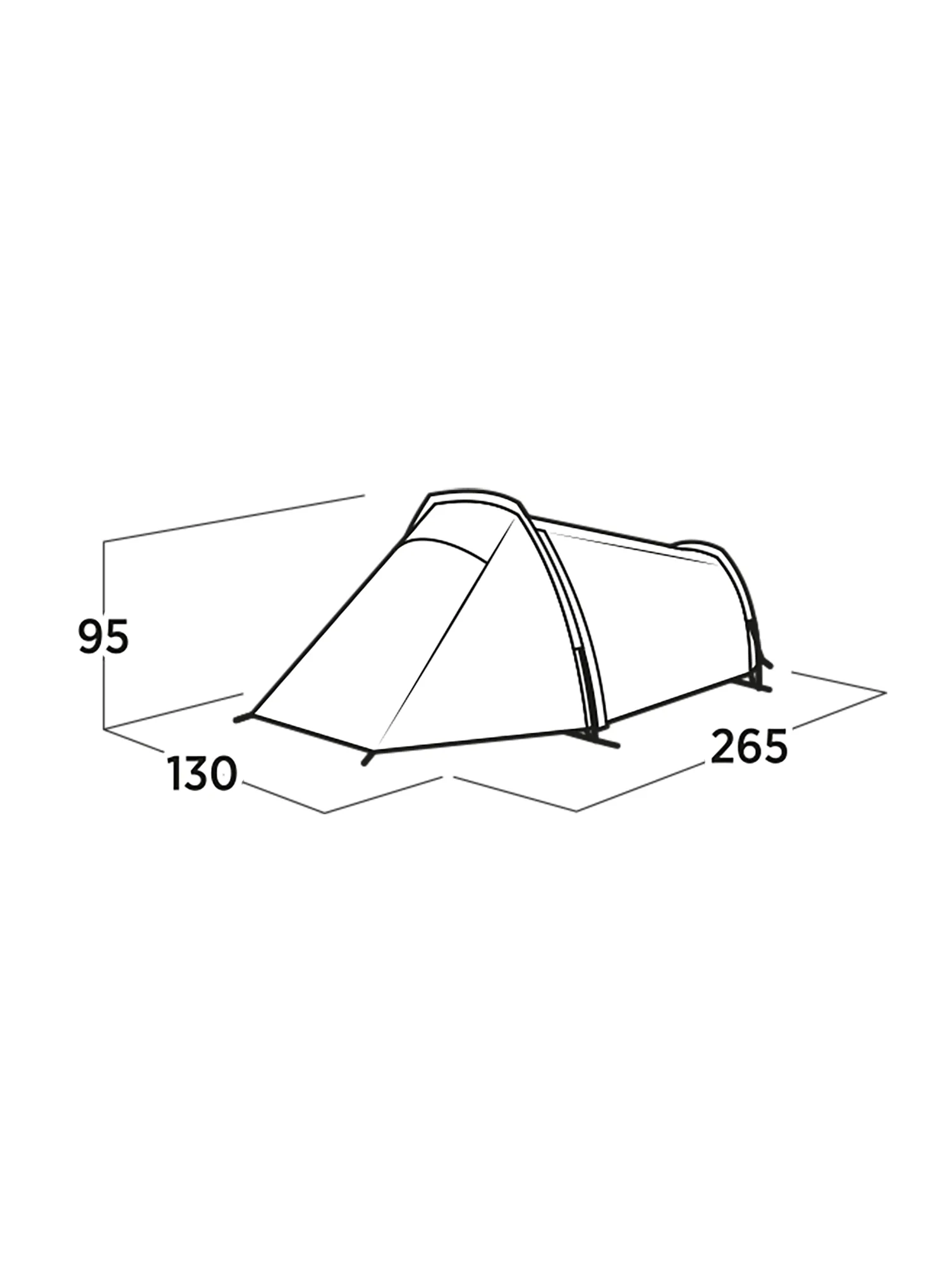 Easy Camp Sarek 1 Egyszemélyes sátor