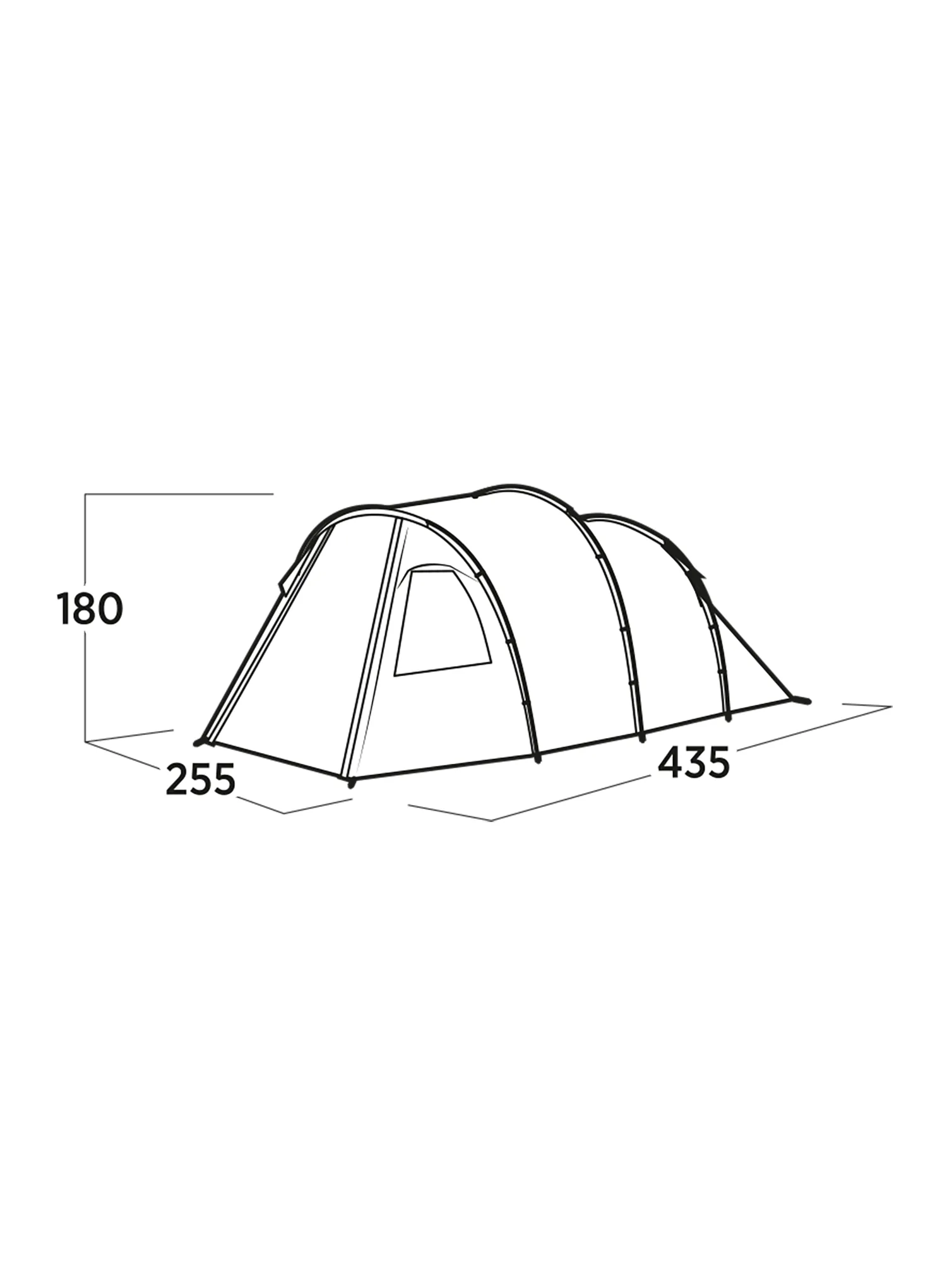 Easy Camp Hidra 4 Négyszemélyes sátor