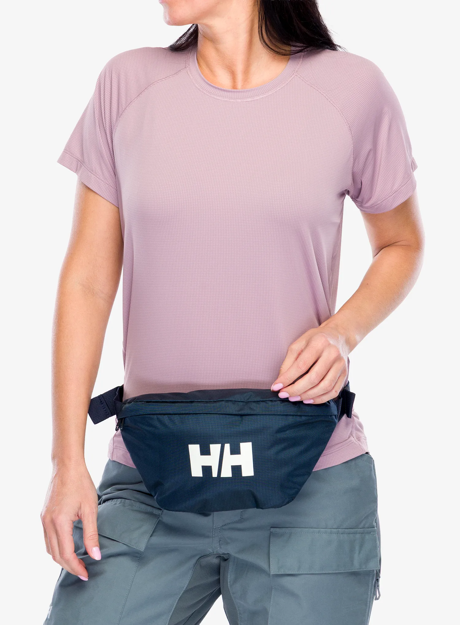 Helly Hansen Logo Waist Bag Övtáska - navy/vaporous grey/gum