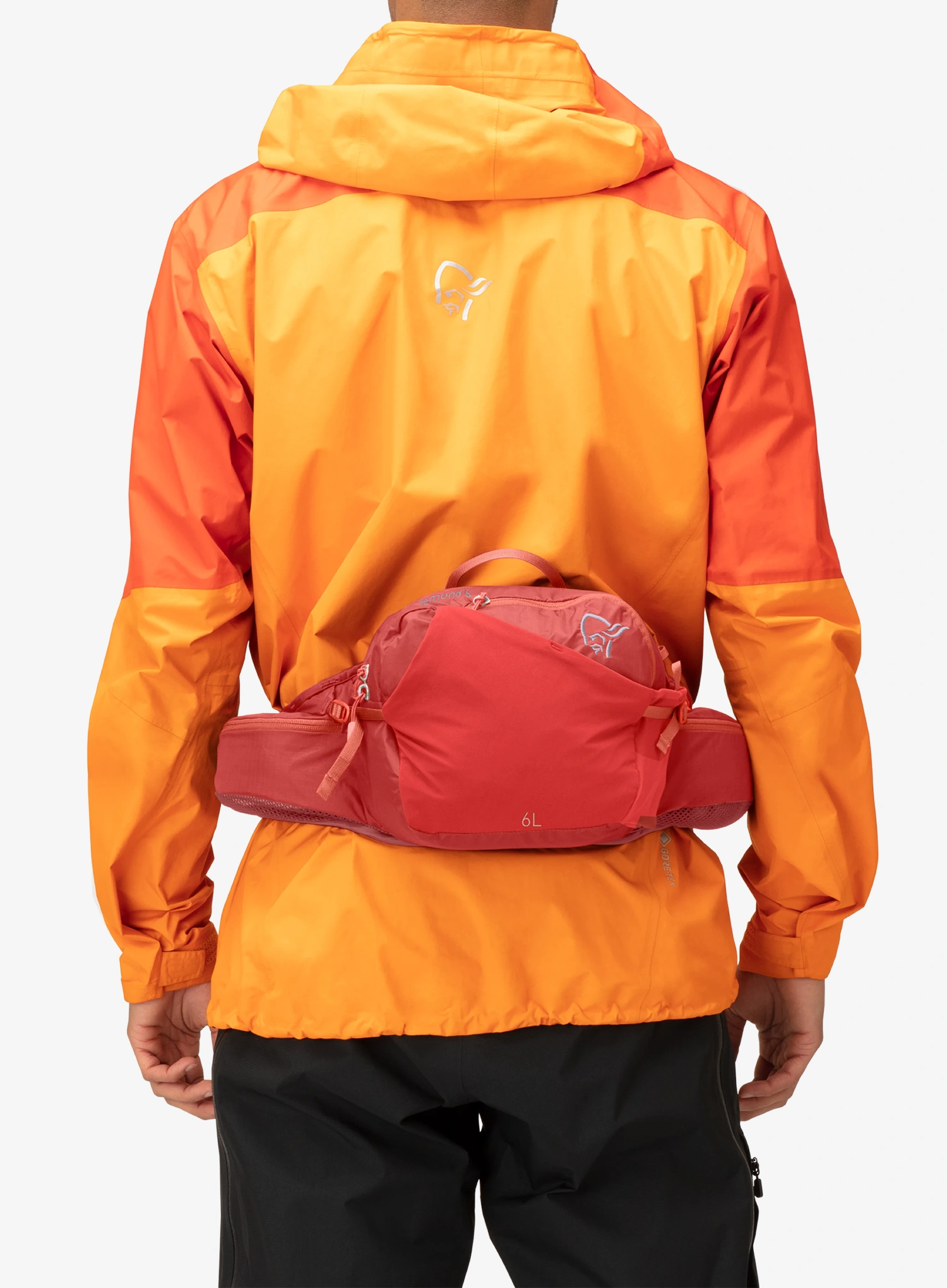 Norrona 6 l Hip Pack Övtáska - paprika red
