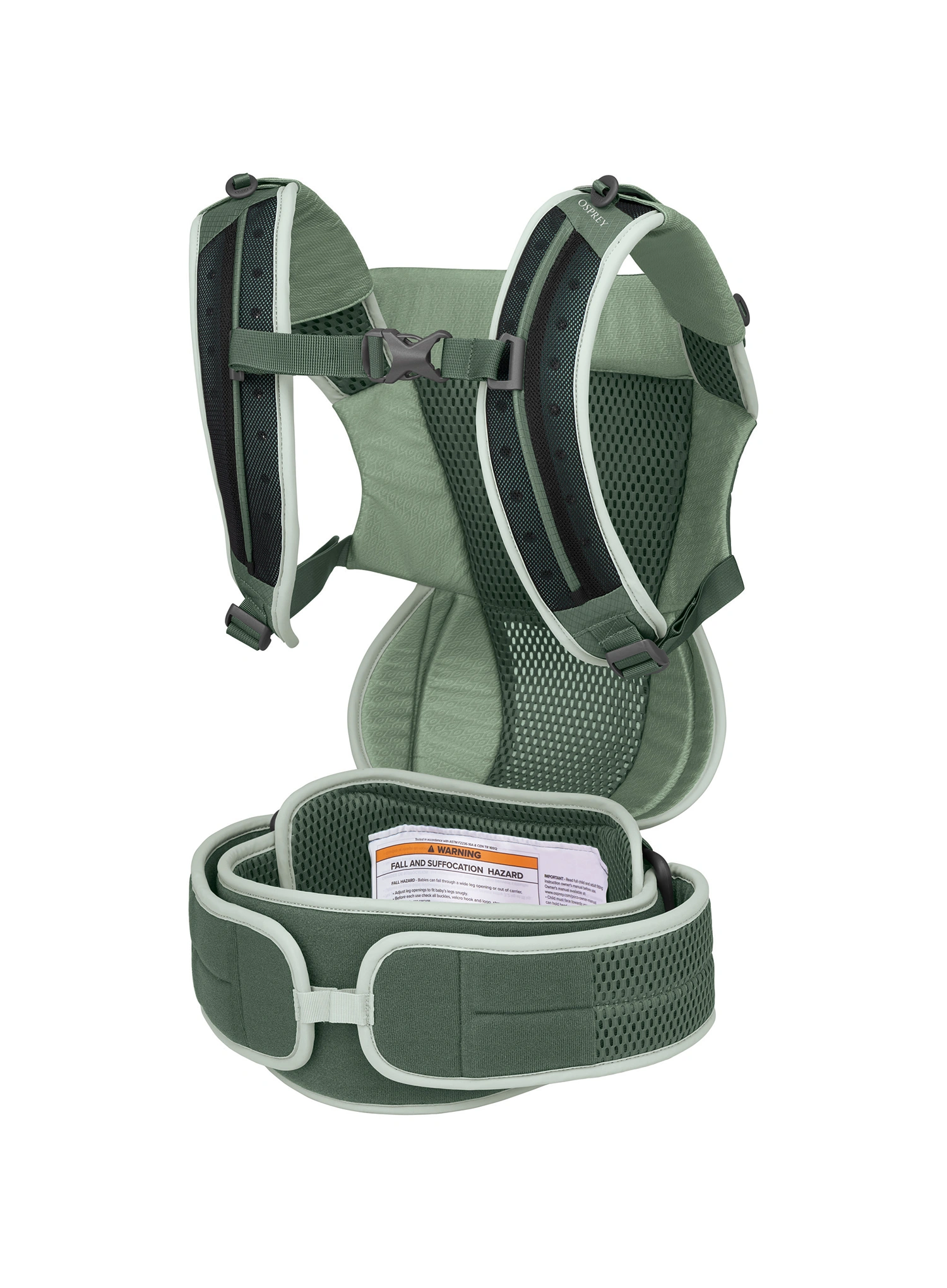 Osprey Poco Soft Child Carrier Gyerekhordozó - koseret green
