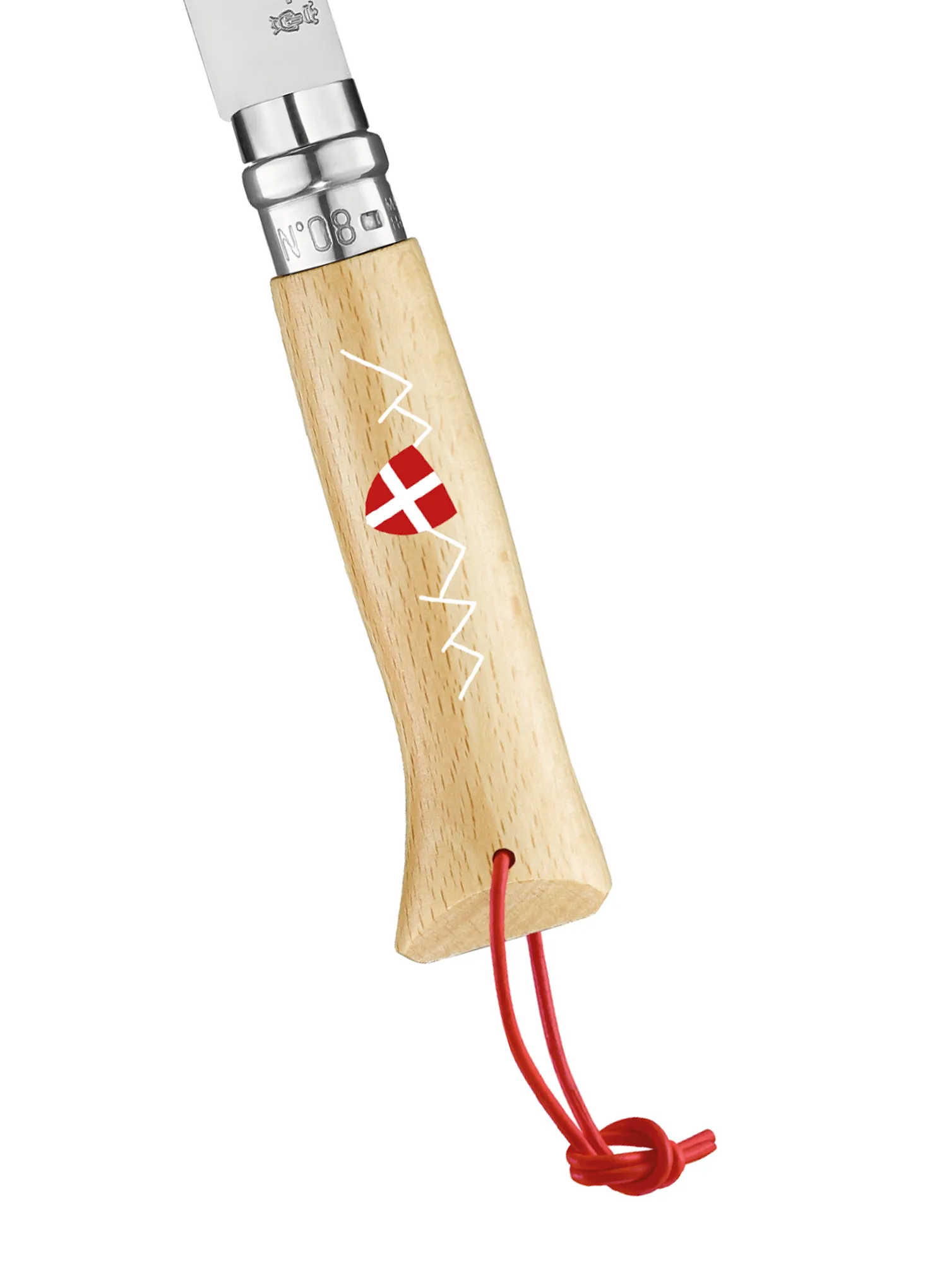Opinel Savoyard No.08 Összecsukható kés - steel