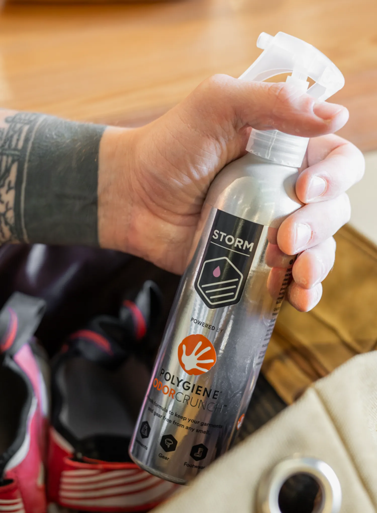 Storm OdorCrunch Spray 225 ml Cipőfrissítő