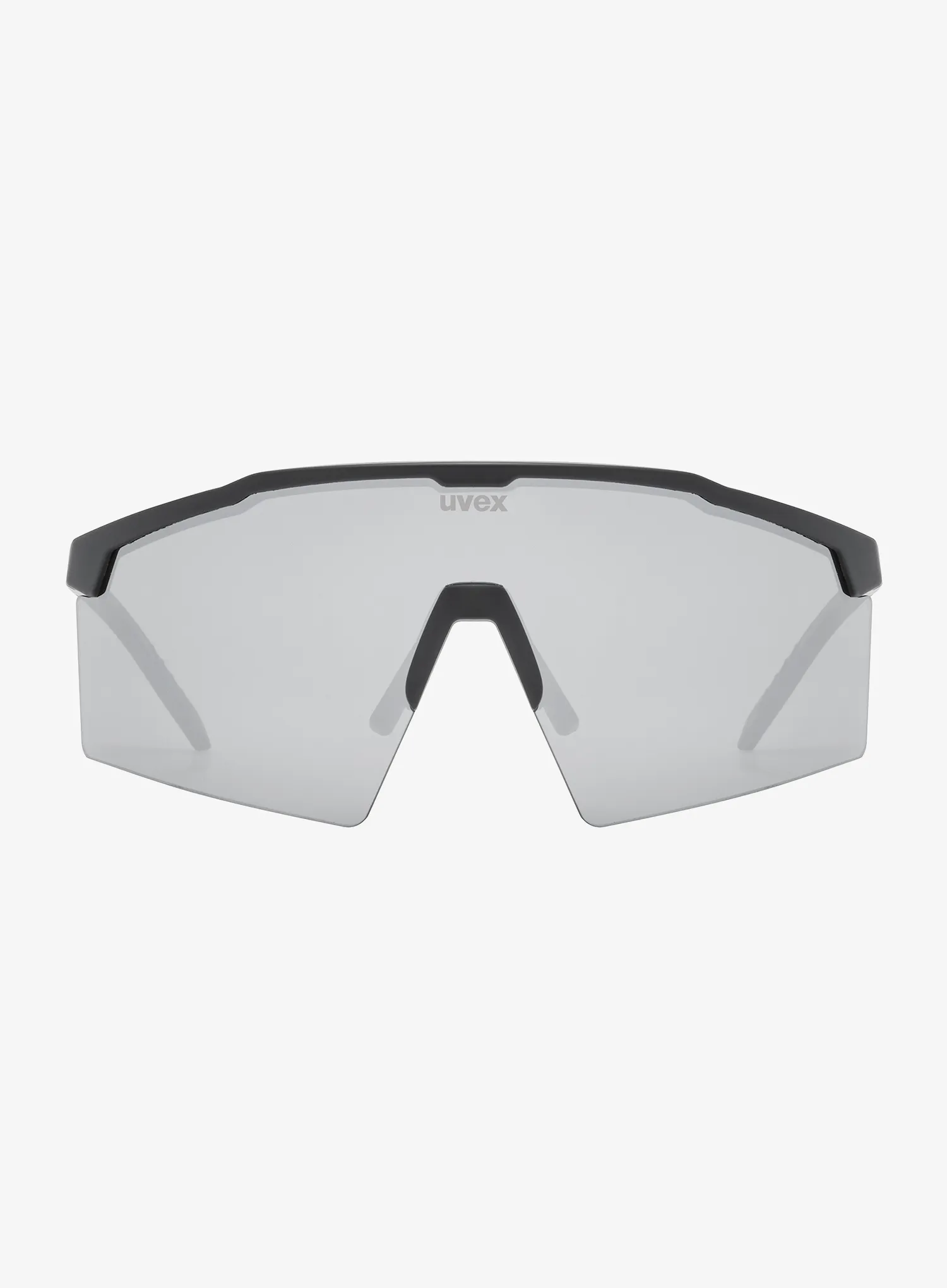 Uvex Flowline Biciklis szemüveg - black matt/mir.silver